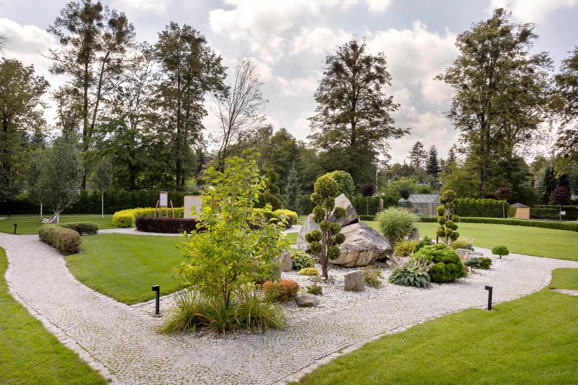 Garden in Hotel Olympic Spa & Wellness