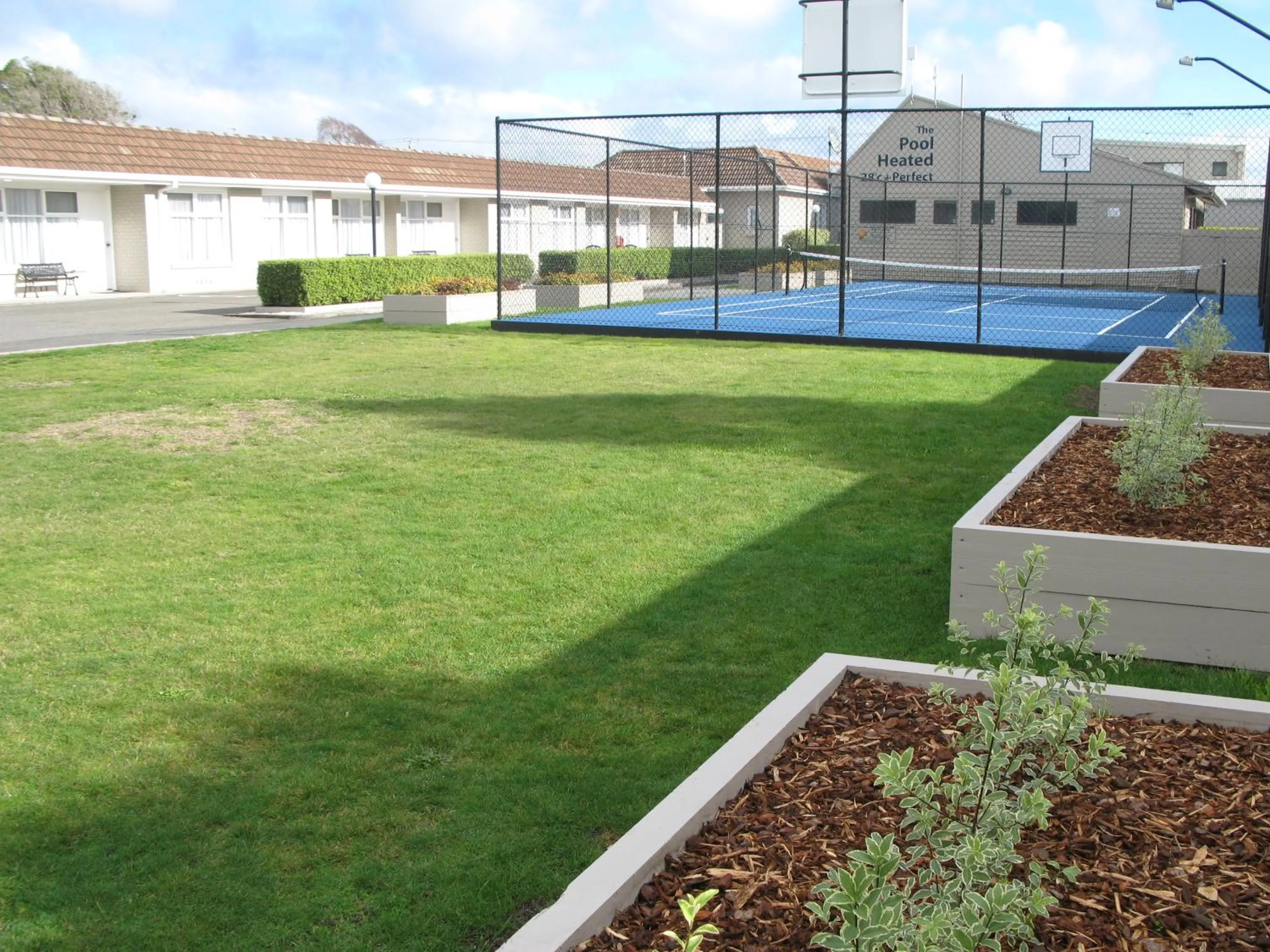 Bird's eye view in Barclay Motor Inn