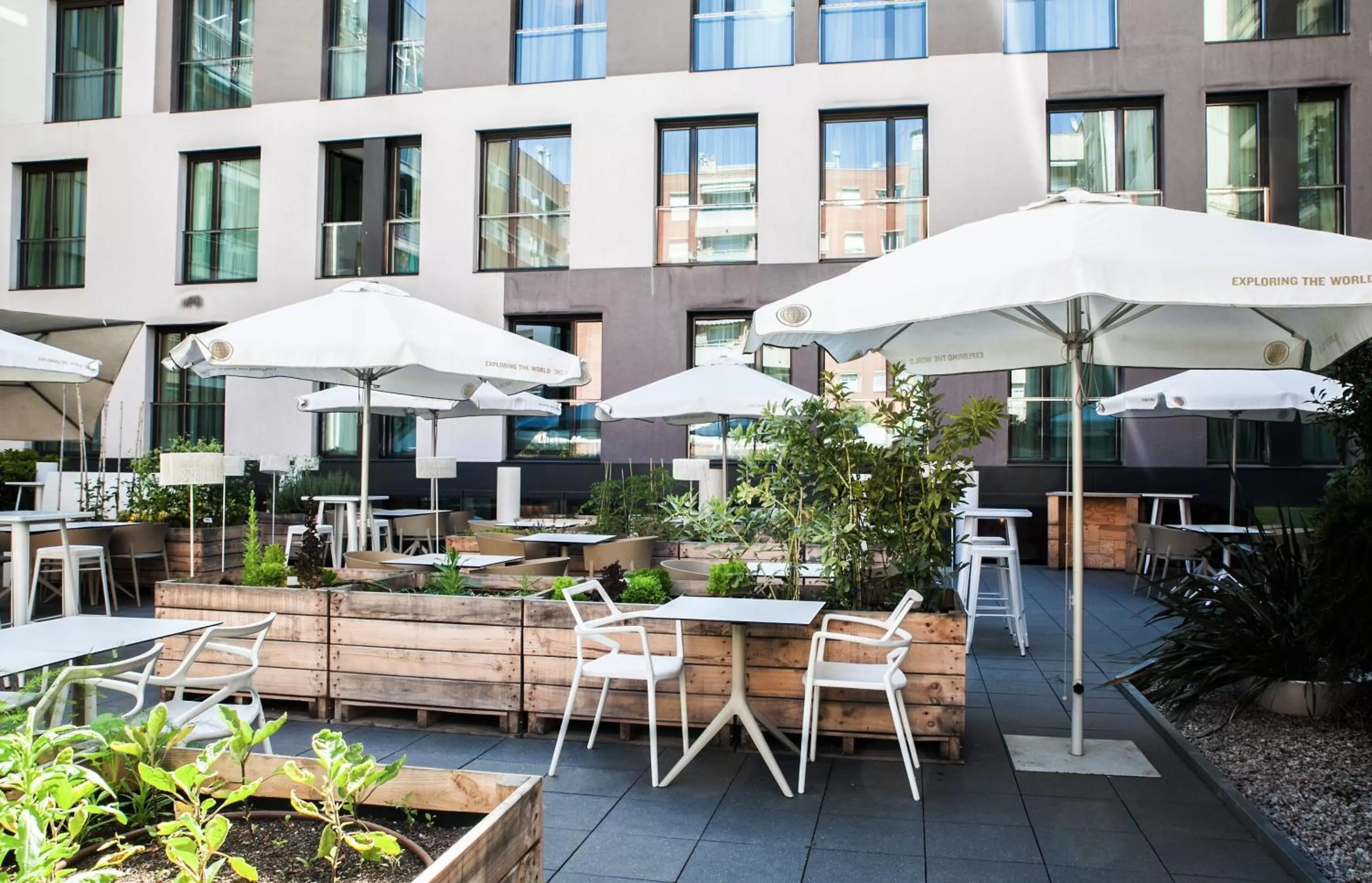 Balcony/Terrace in Grums Hotel & Spa