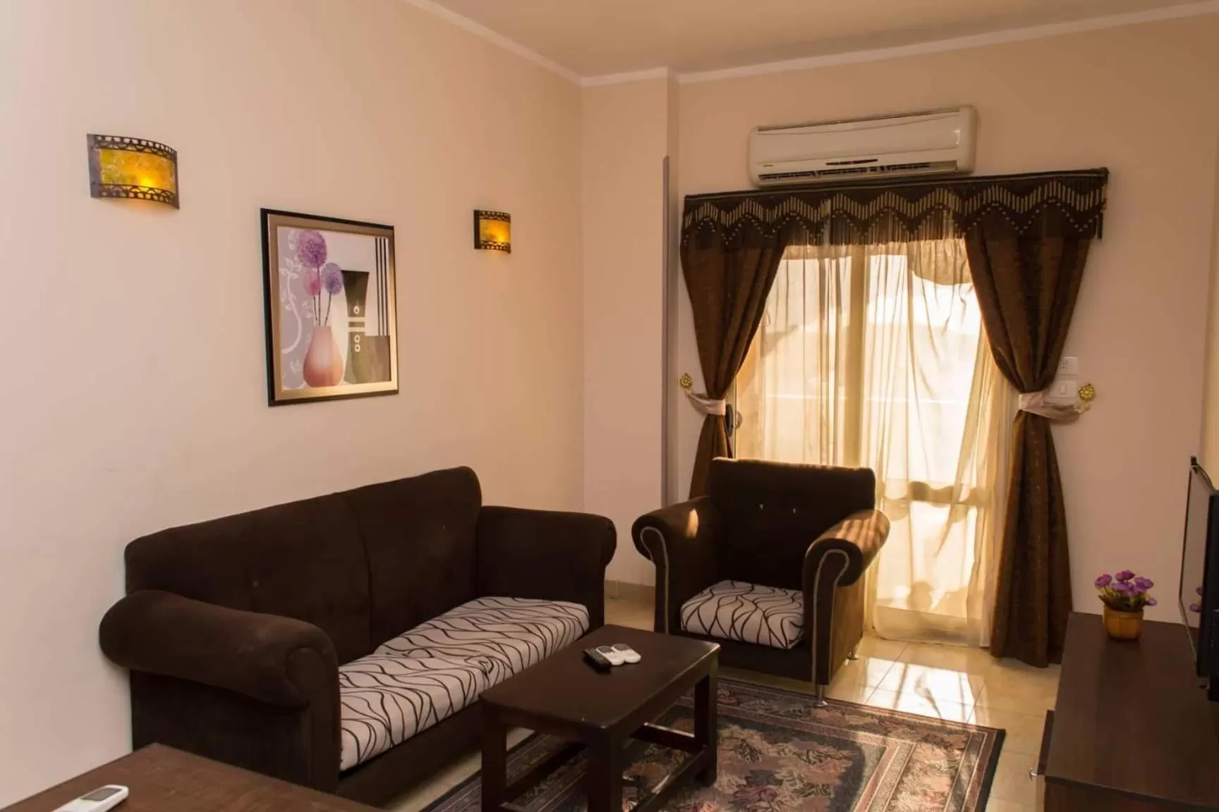 Living room, Seating Area in Charbel apartments