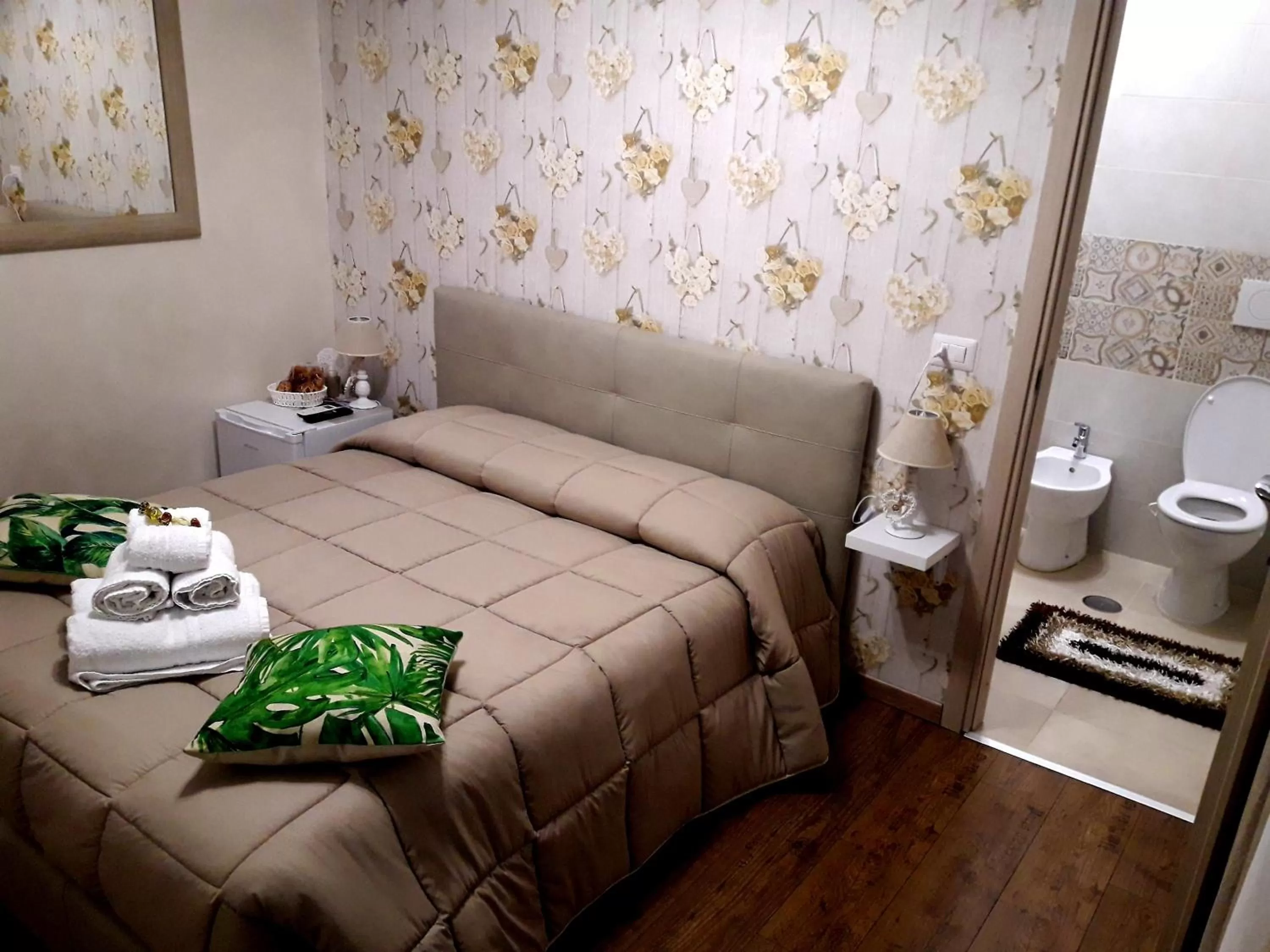 Bedroom in San Pietro Shabby Chic Apartment