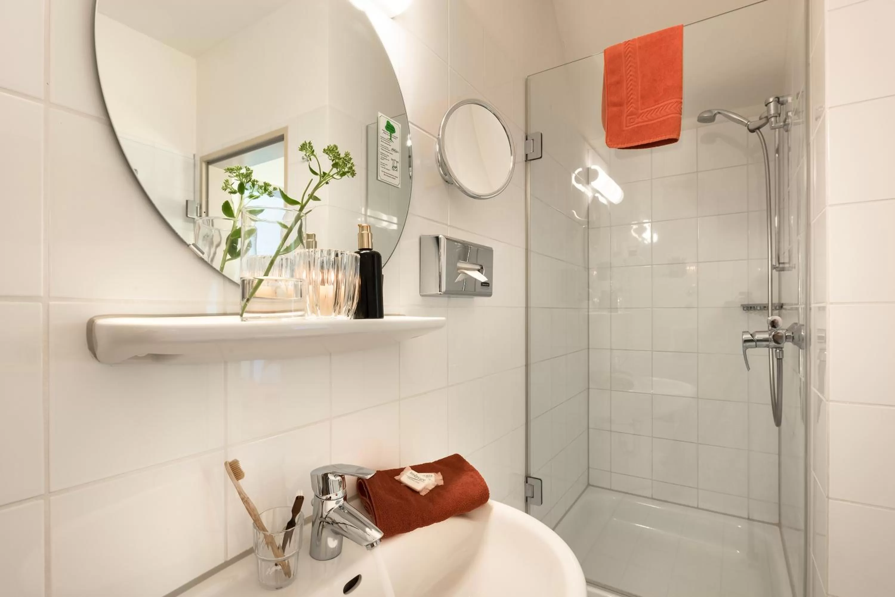 Shower in Hotel Europa