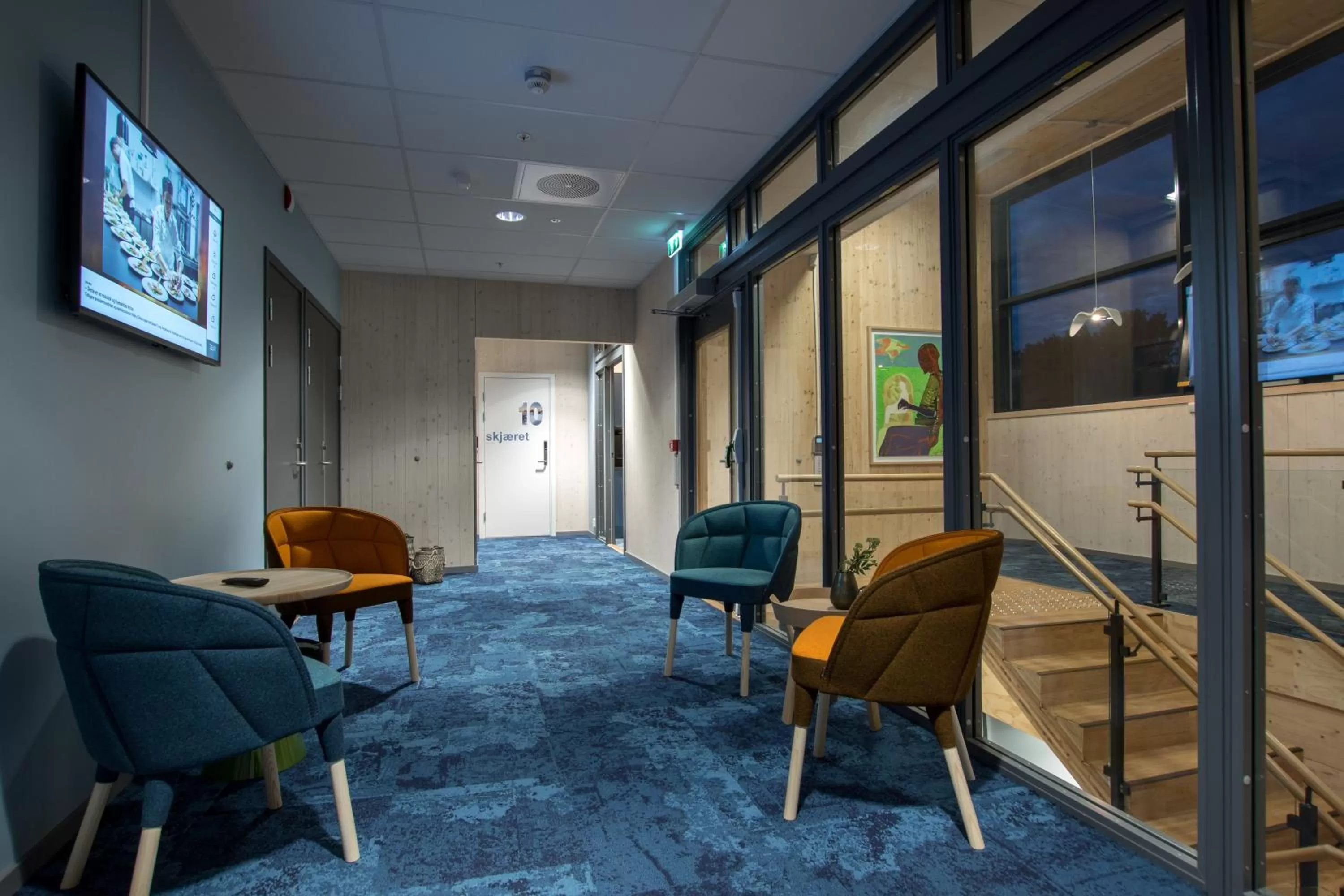 Communal lounge/ TV room in RS Noatun