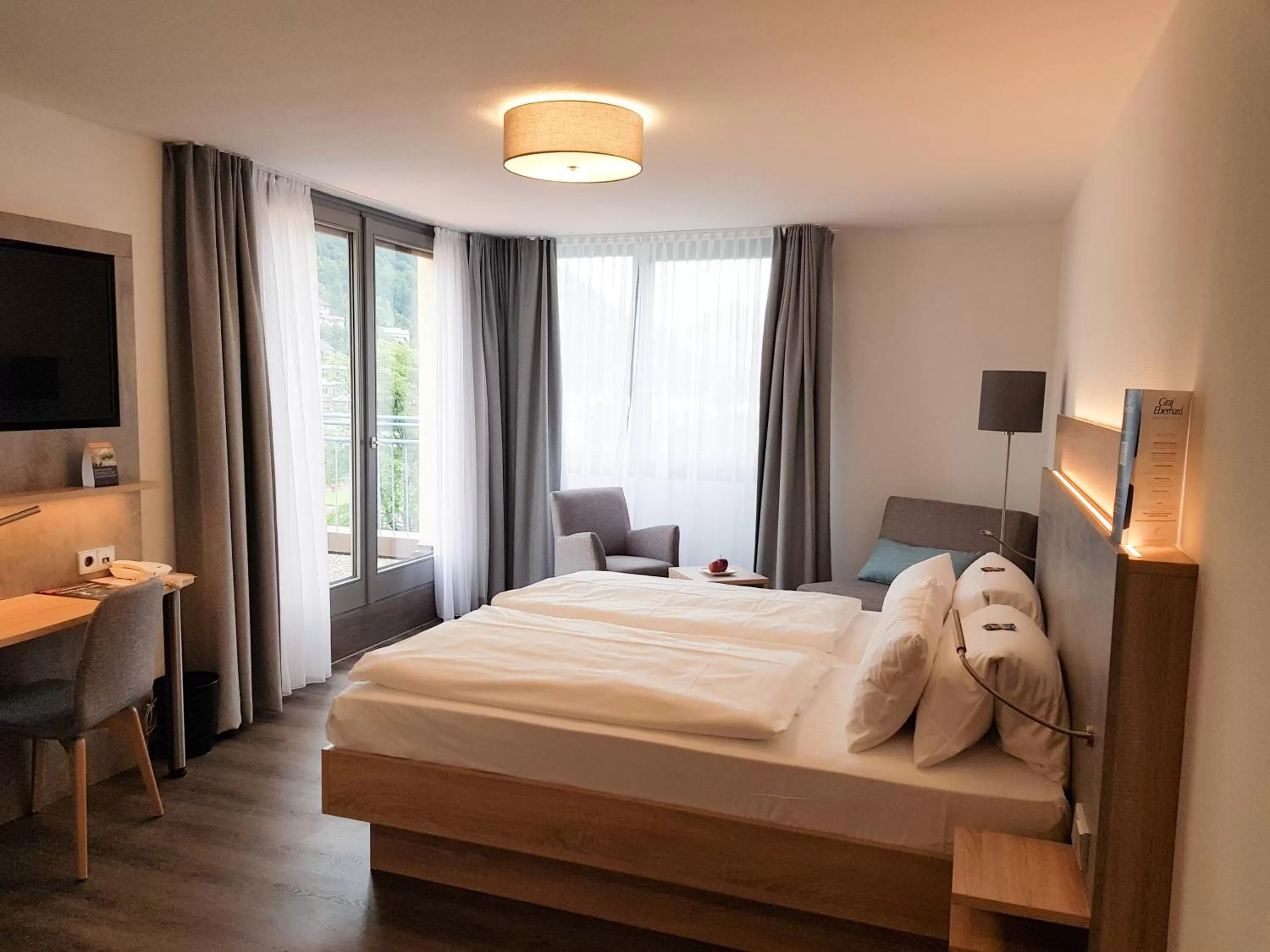 Bed in Hotel Graf Eberhard