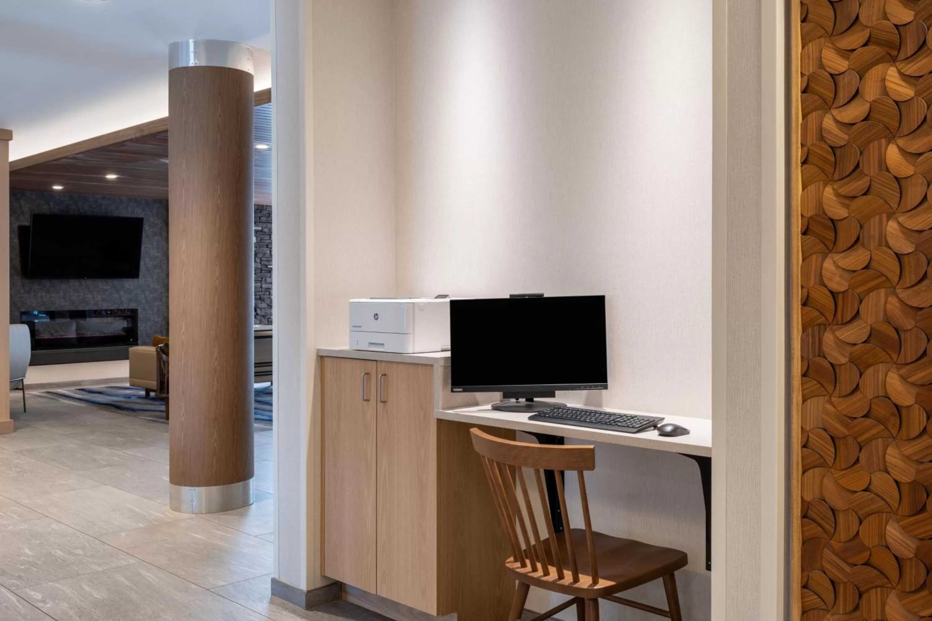 View (from property/room) in Fairfield Inn & Suites Minneapolis North