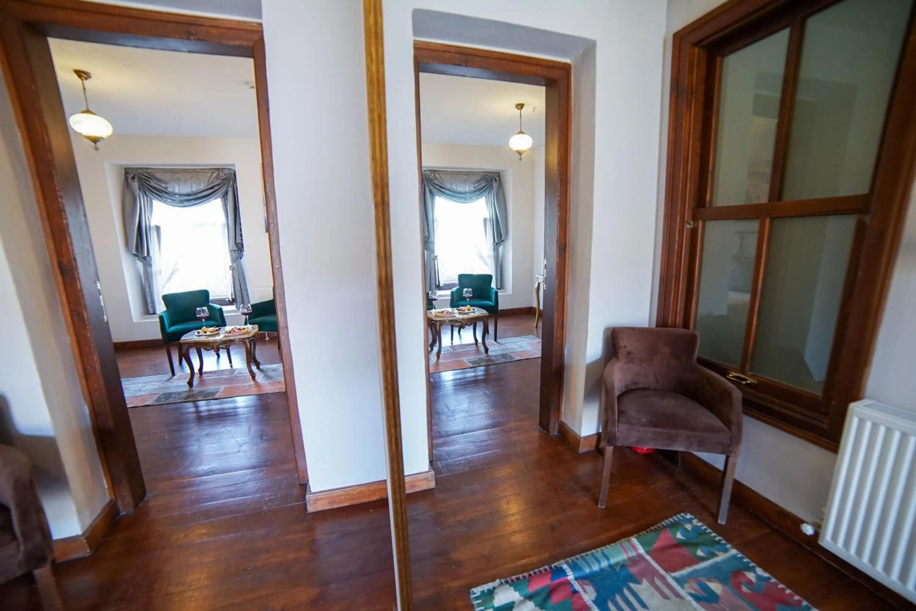 Decorative detail in Sarnıç Butik Otel