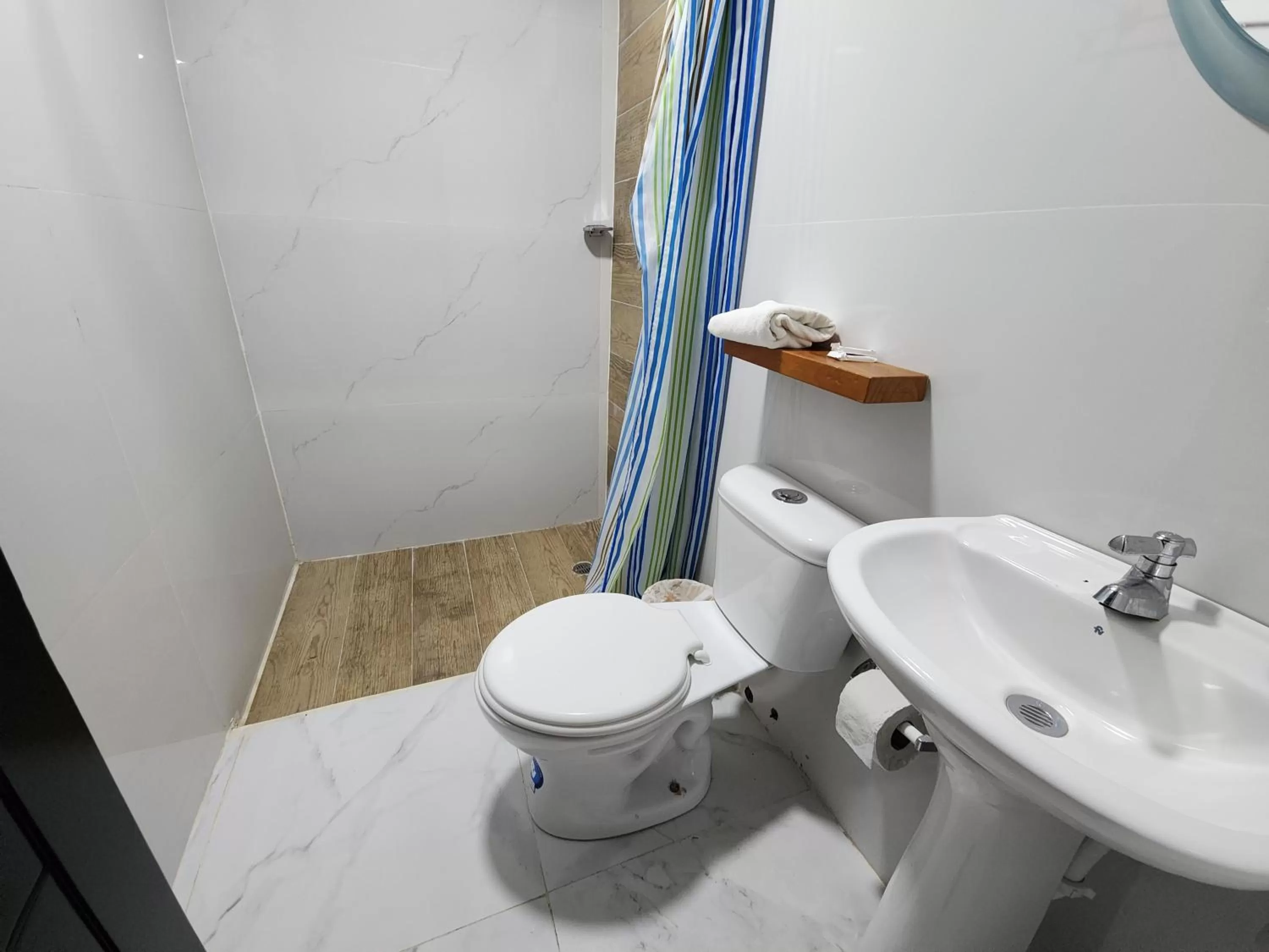 Bathroom in Hotel La Jungla