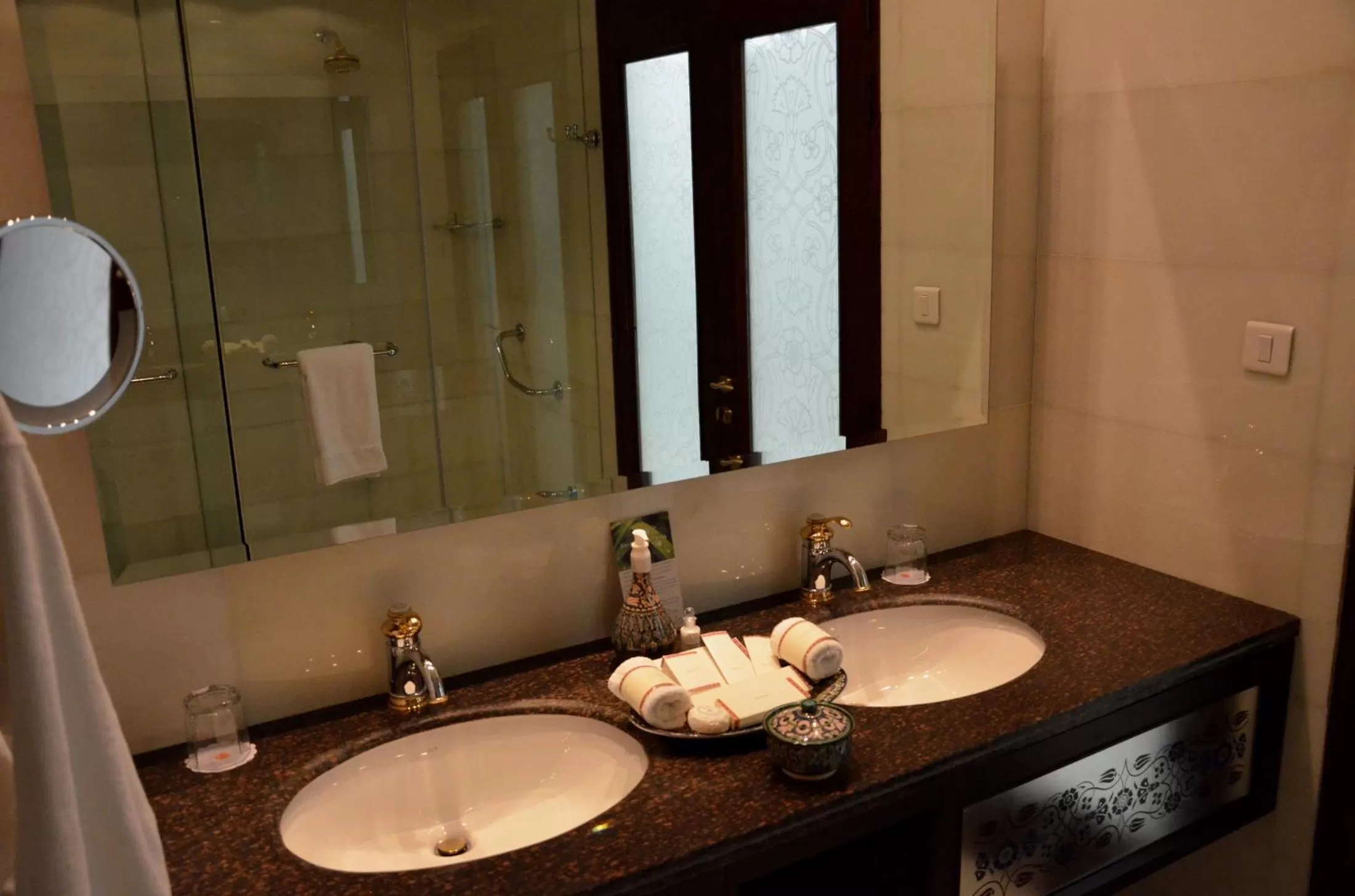 Bathroom in Dushanbe Serena Hotel