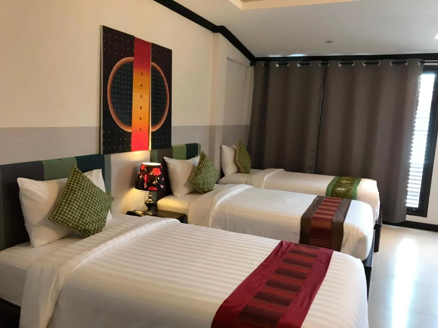 Bed in Queen Boutique Hotel Chaweng