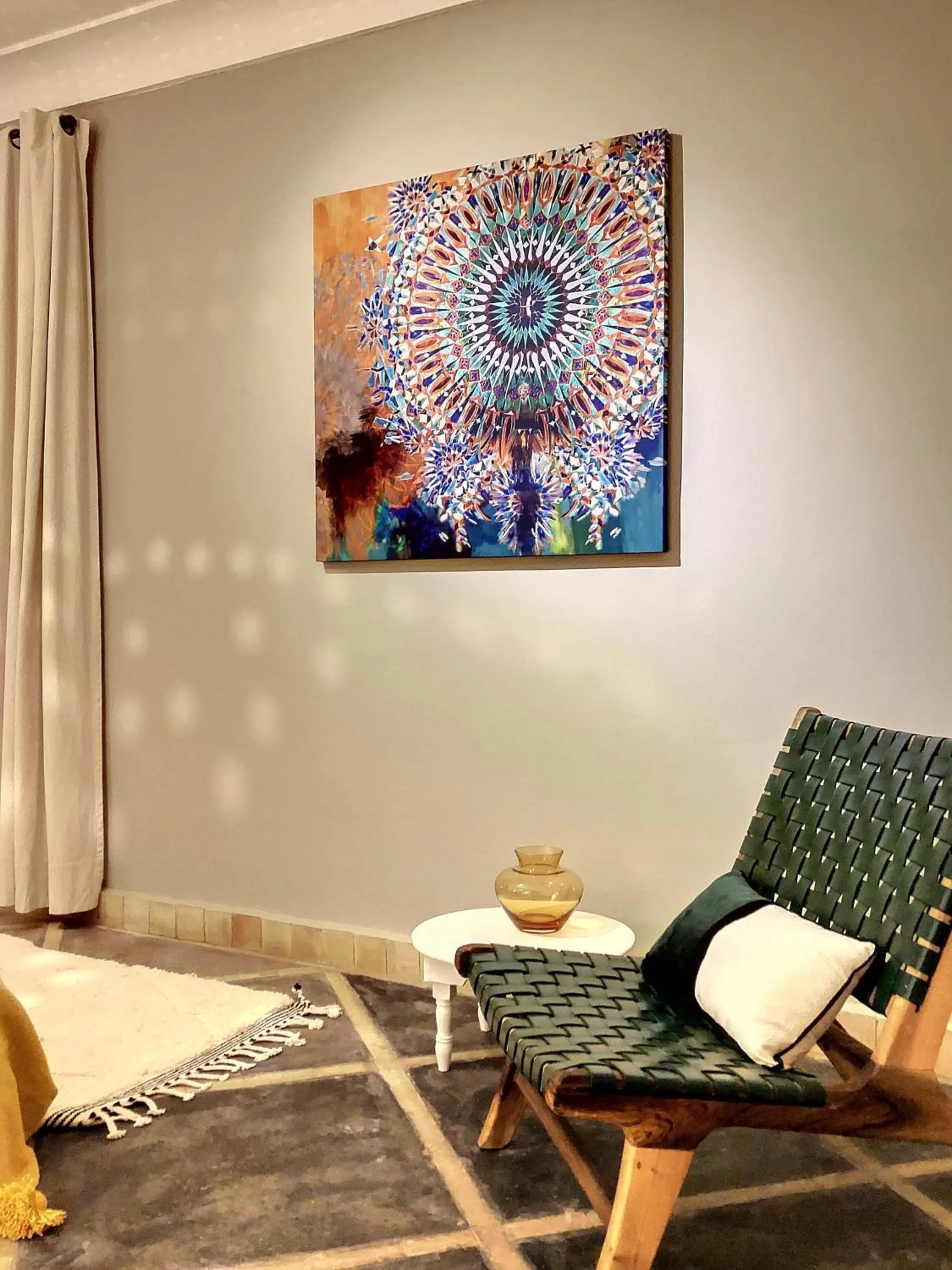 Living room in Riad Dar Chacha