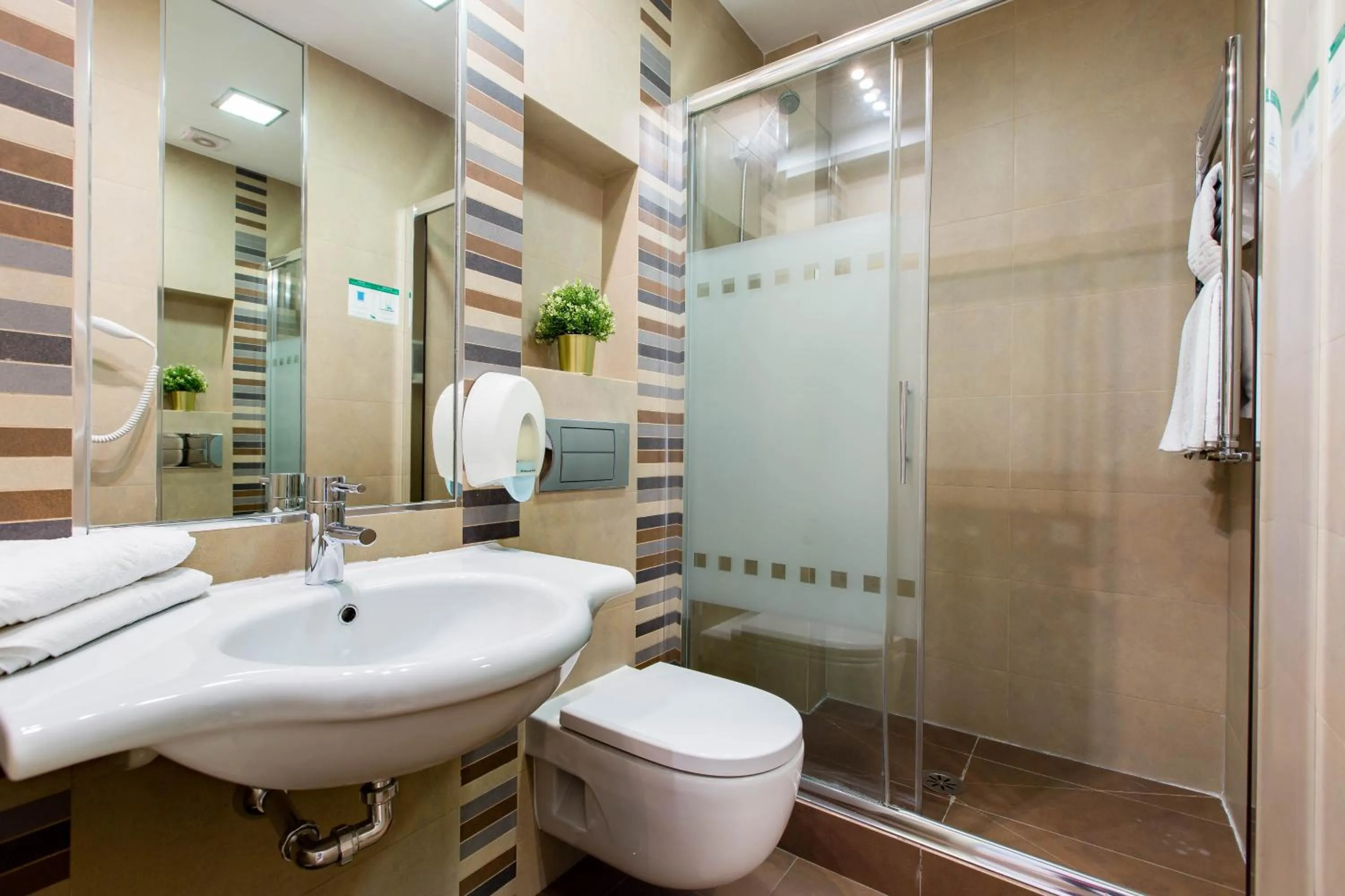 Bathroom in Hostal Abadia Madrid