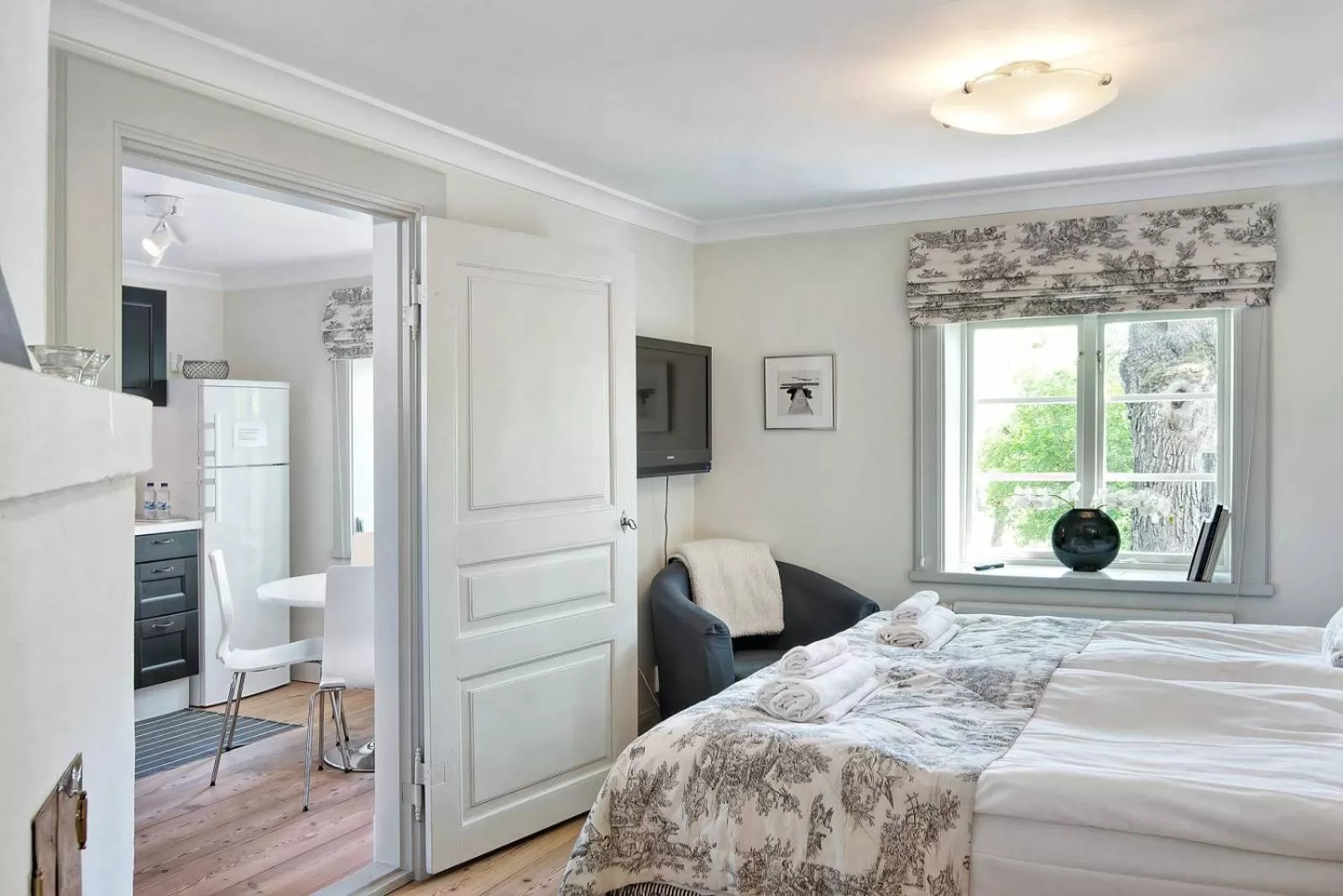 Bed in Östa Gård Boutique B&B