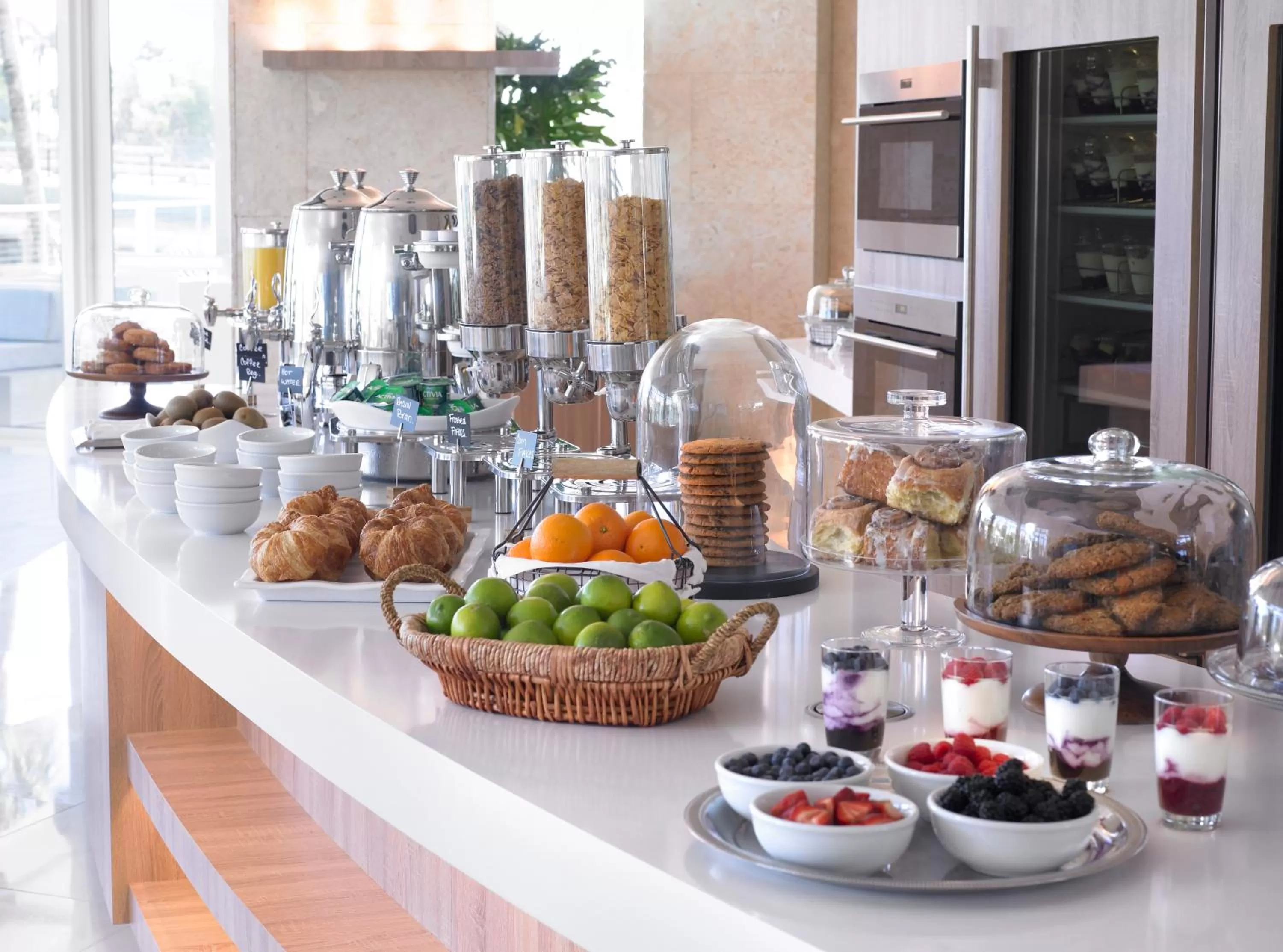 Continental breakfast in Grand Beach Hotel Bay Harbor