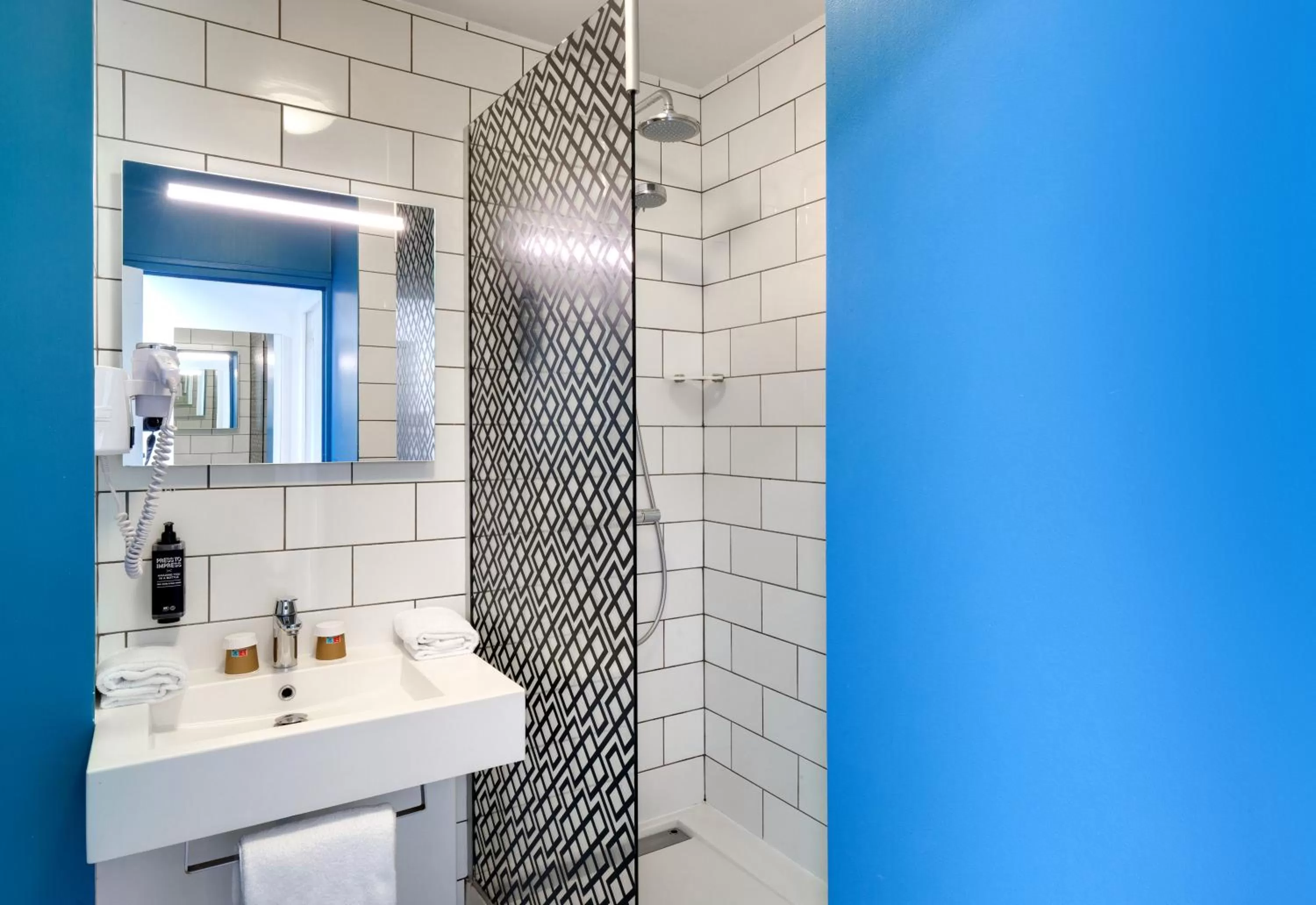 Bathroom in Hôtel ibis Styles Auxerre Nord