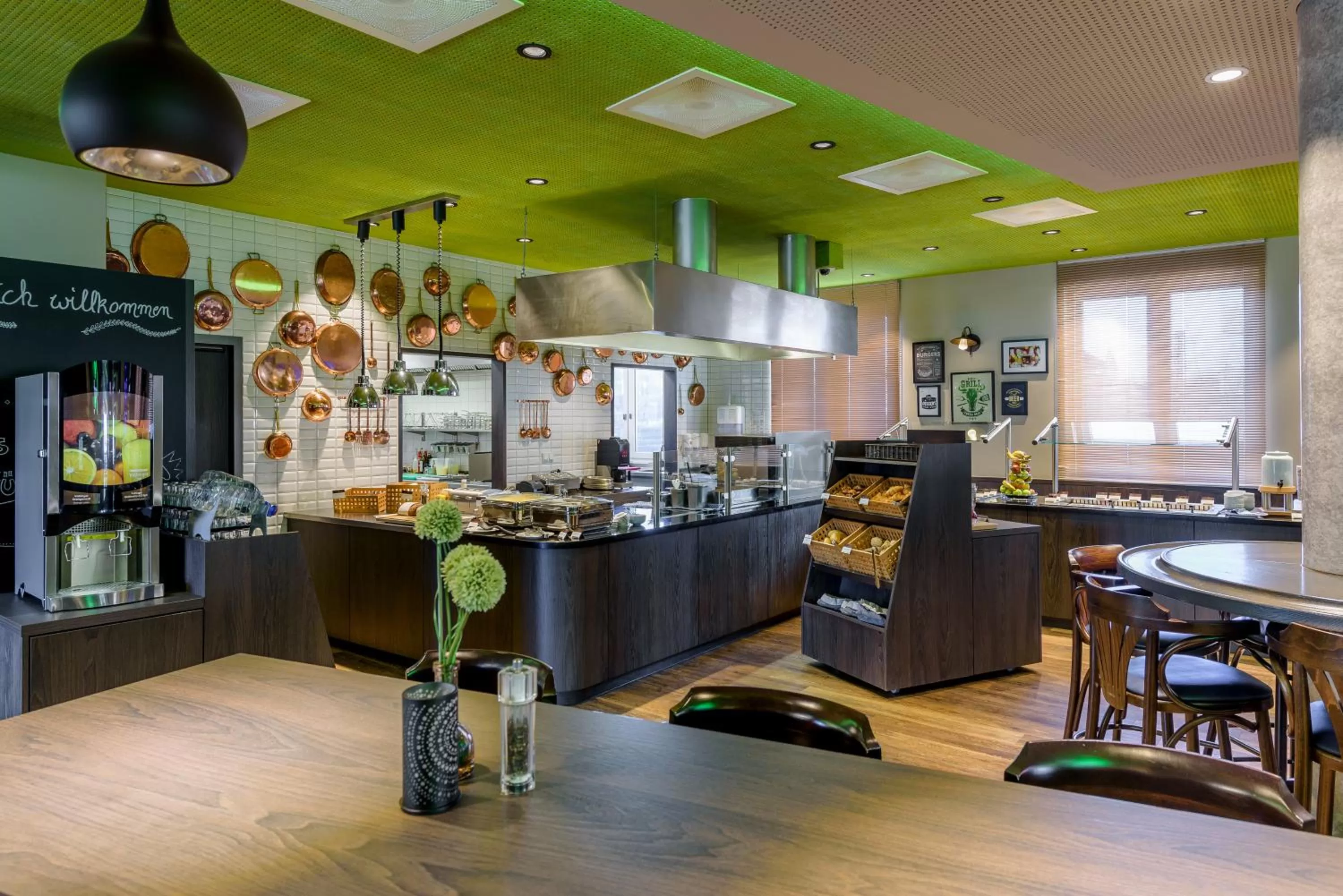 Buffet breakfast in ibis Styles Tuebingen