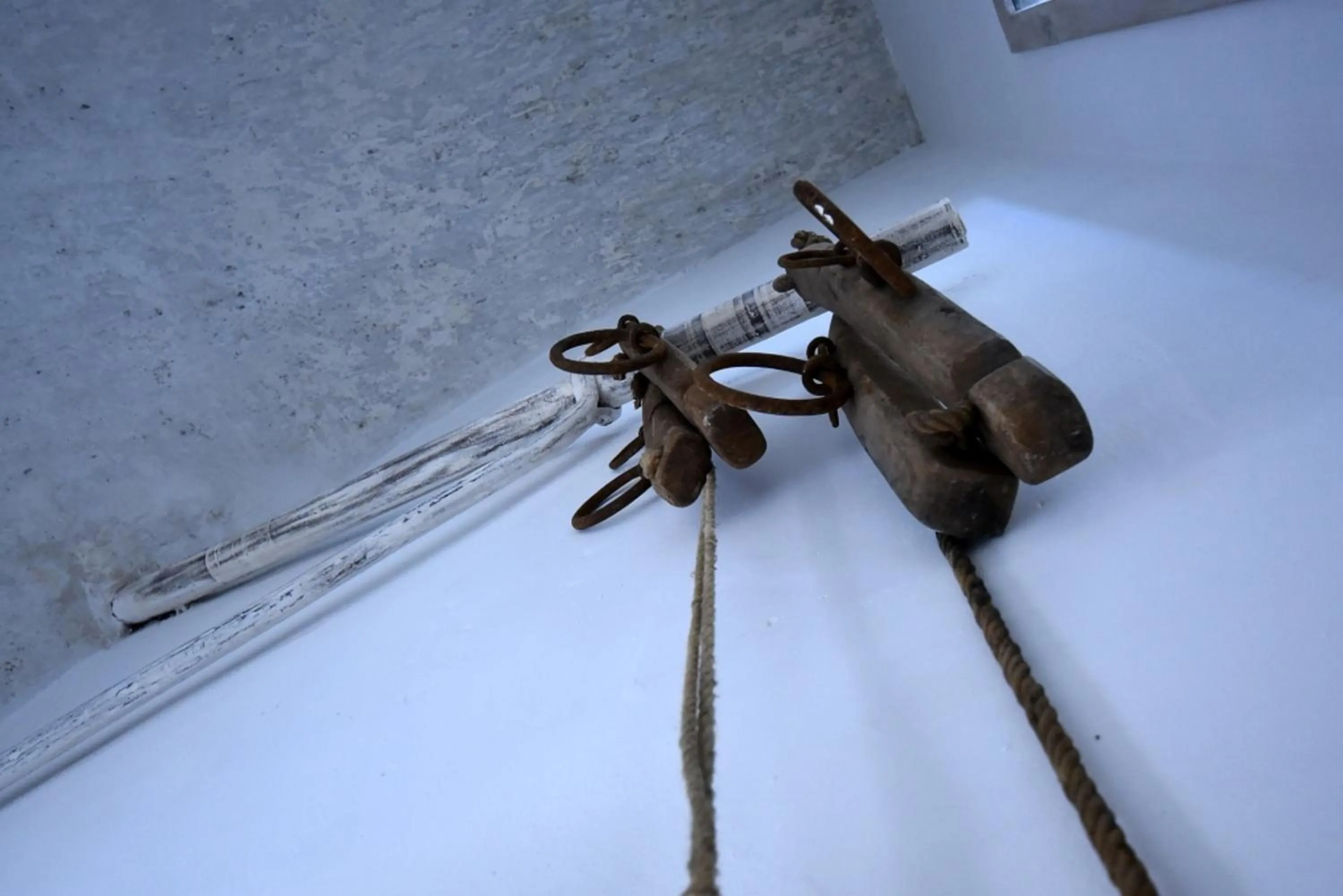 Decorative detail in Palazzo Castriota