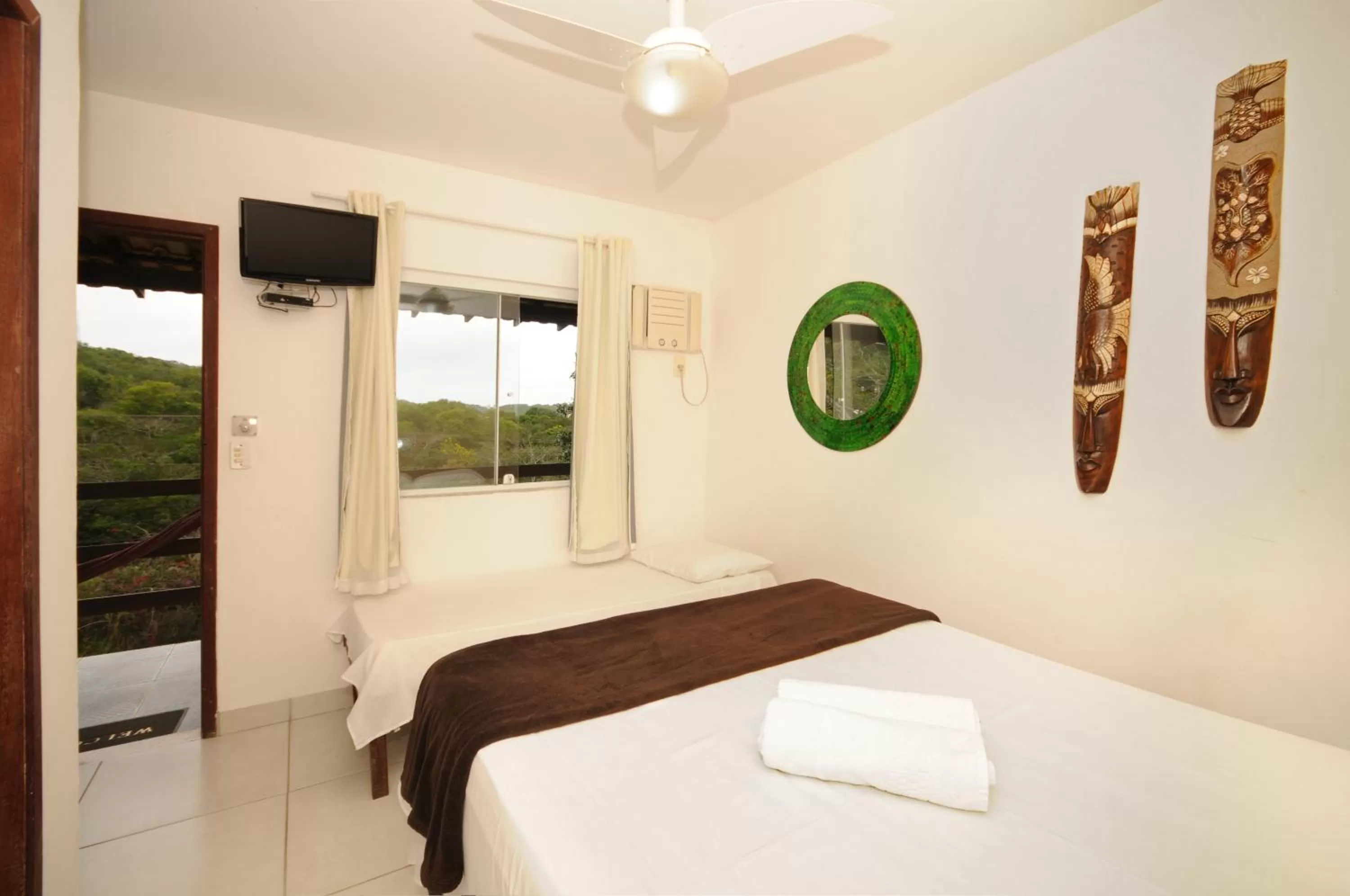 Bedroom, Bed in pousada CASA 29 BÚZIOS