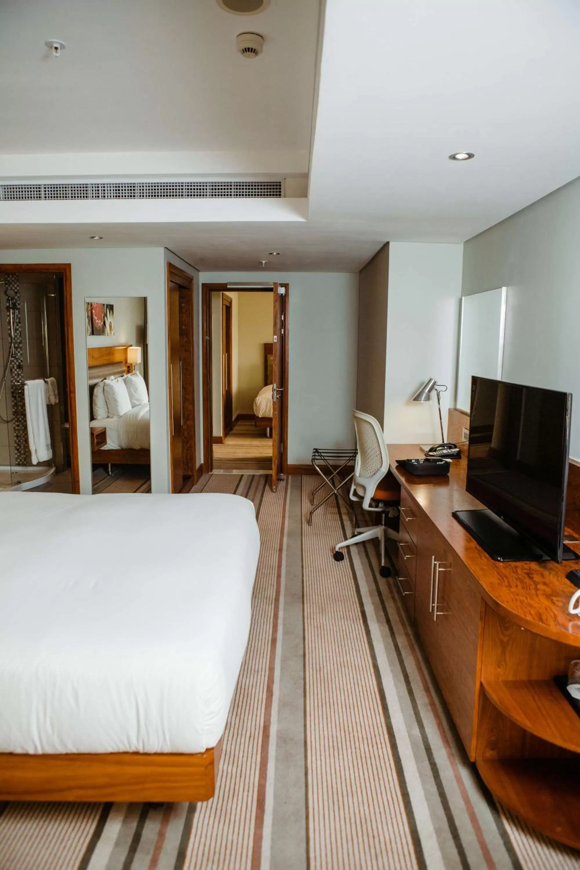 Bedroom, TV/Entertainment Center in Hilton Garden Inn Society Business Park