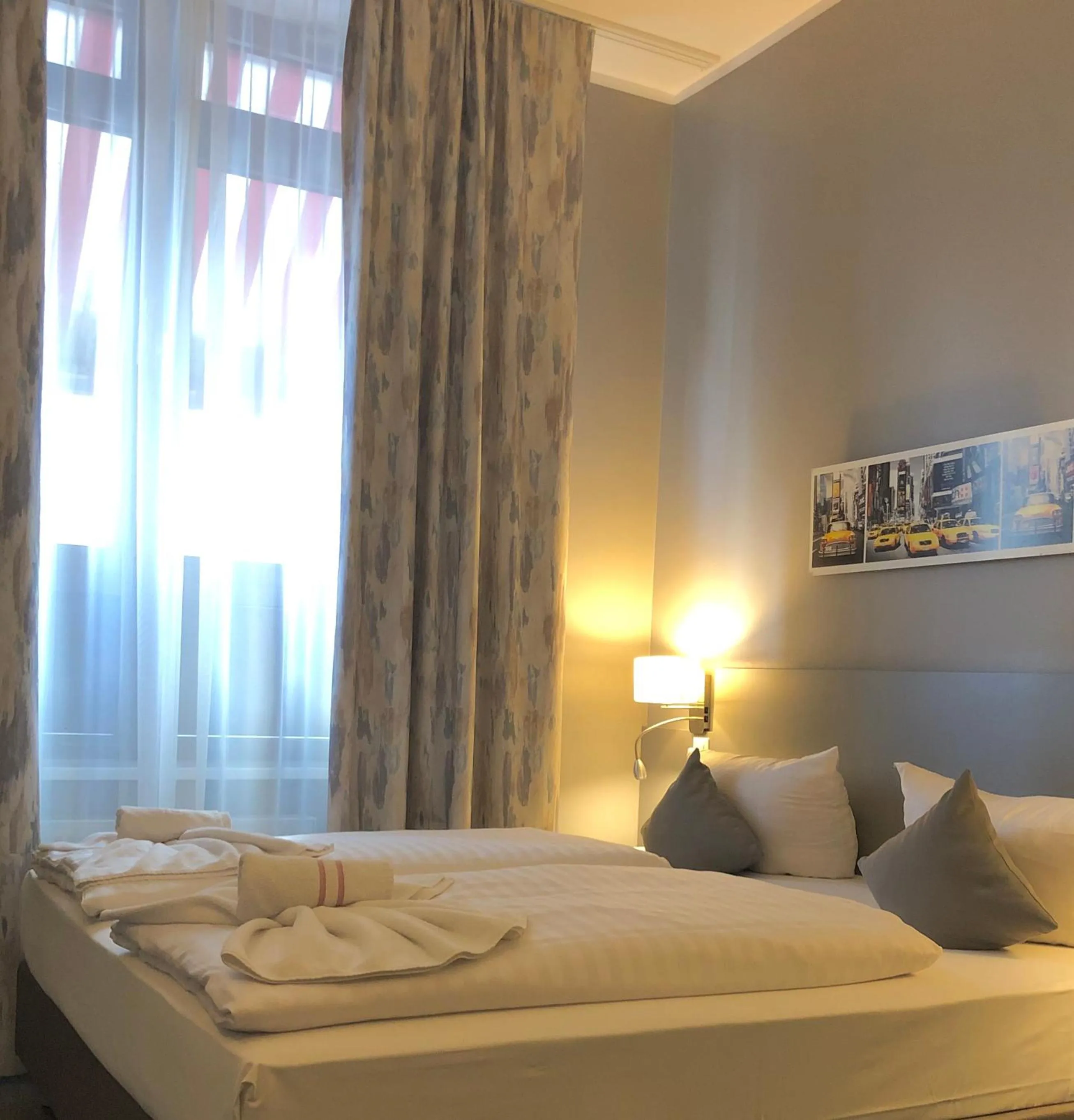 Photo of the whole room, Bed in Hotel Arena Inn - Berlin Mitte