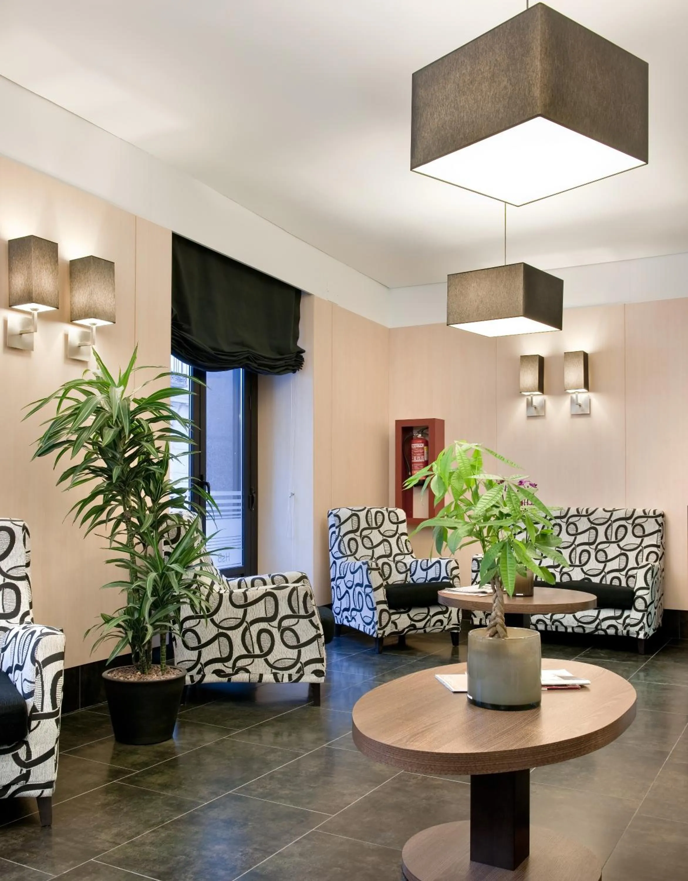 Lobby or reception in Hostal Ballesta