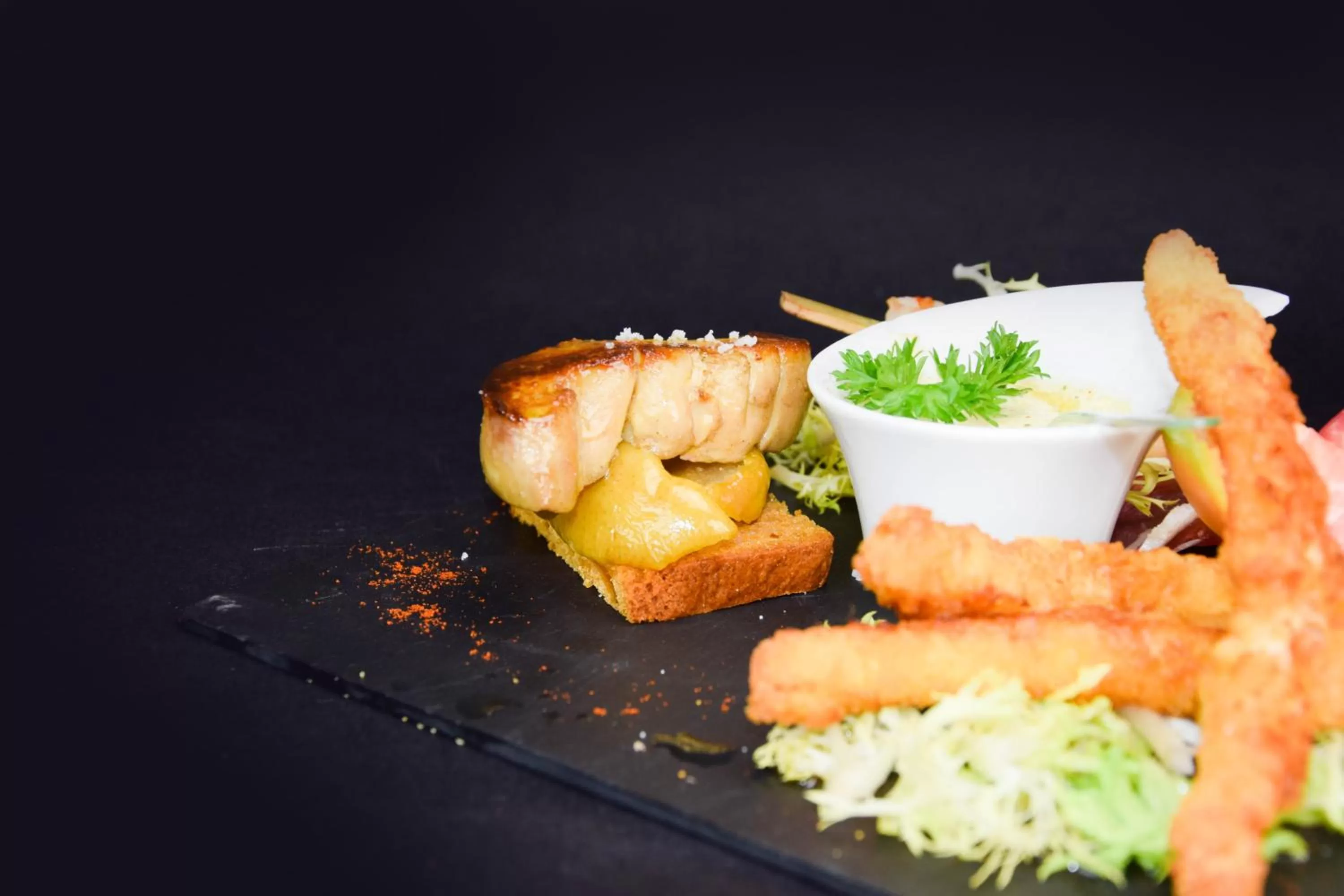 Food close-up in Hotel Tristar