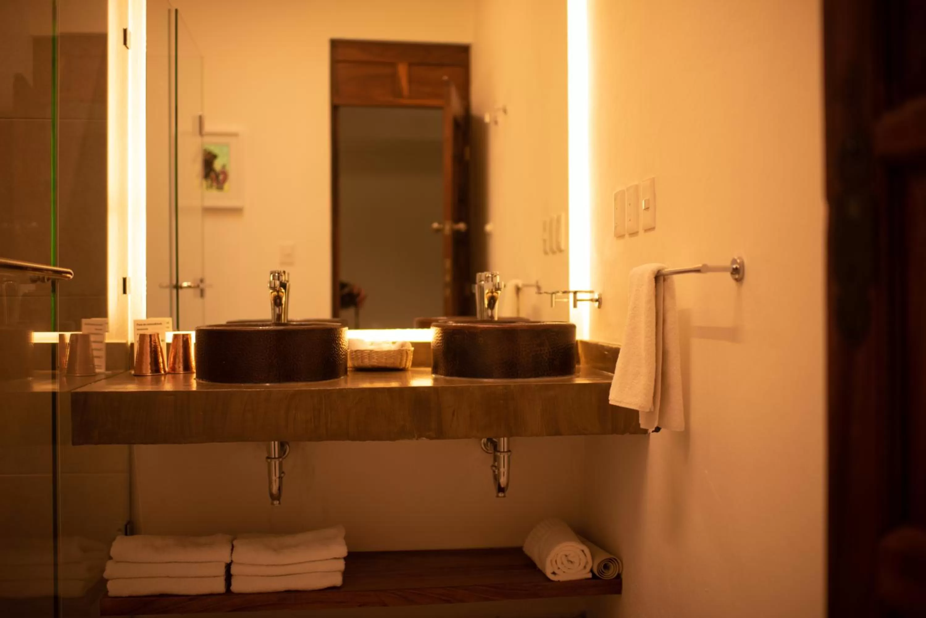 Bathroom in NaNa Vida Hotel Morelia