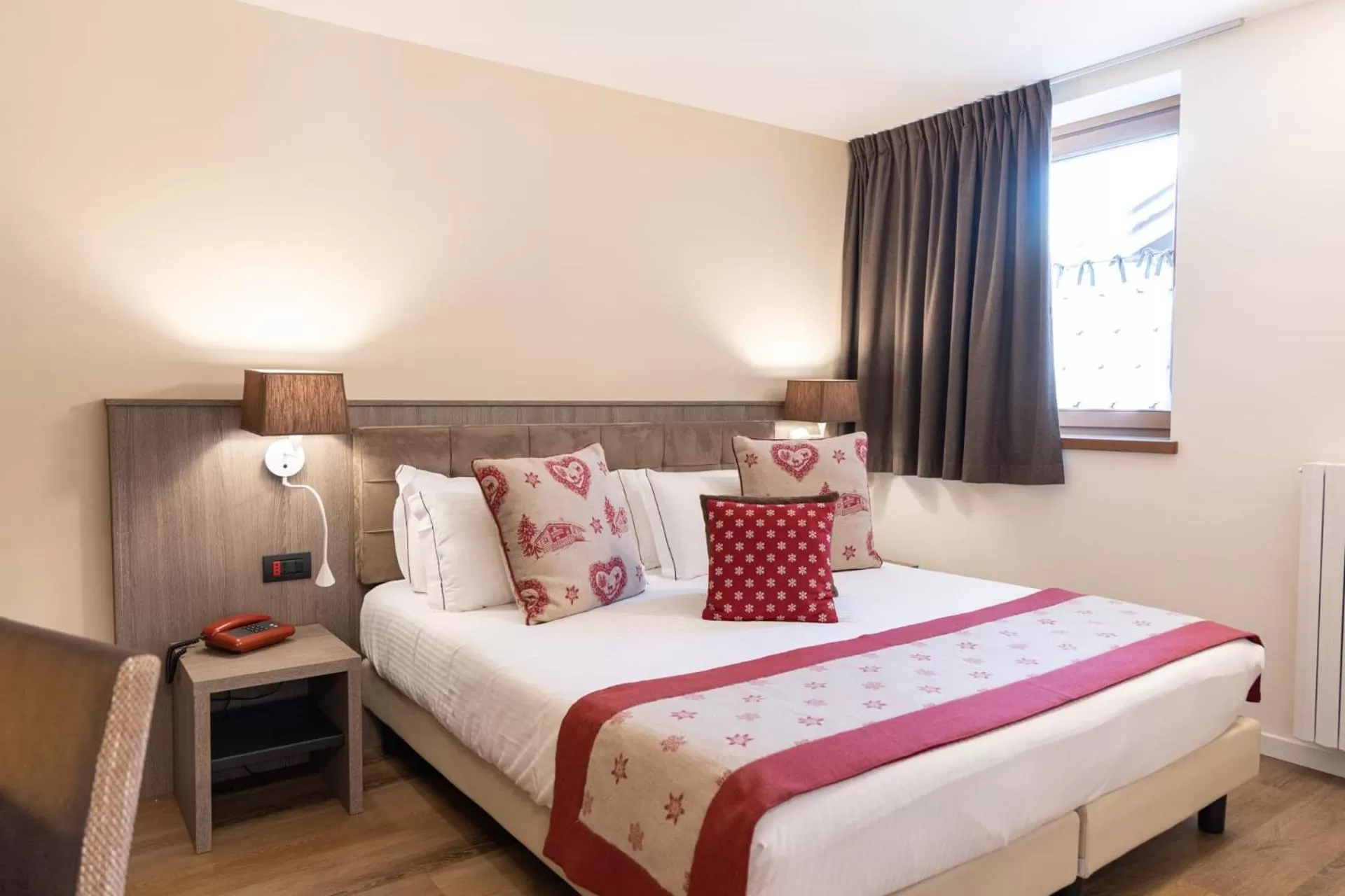 Bed in Olimpia Hotel