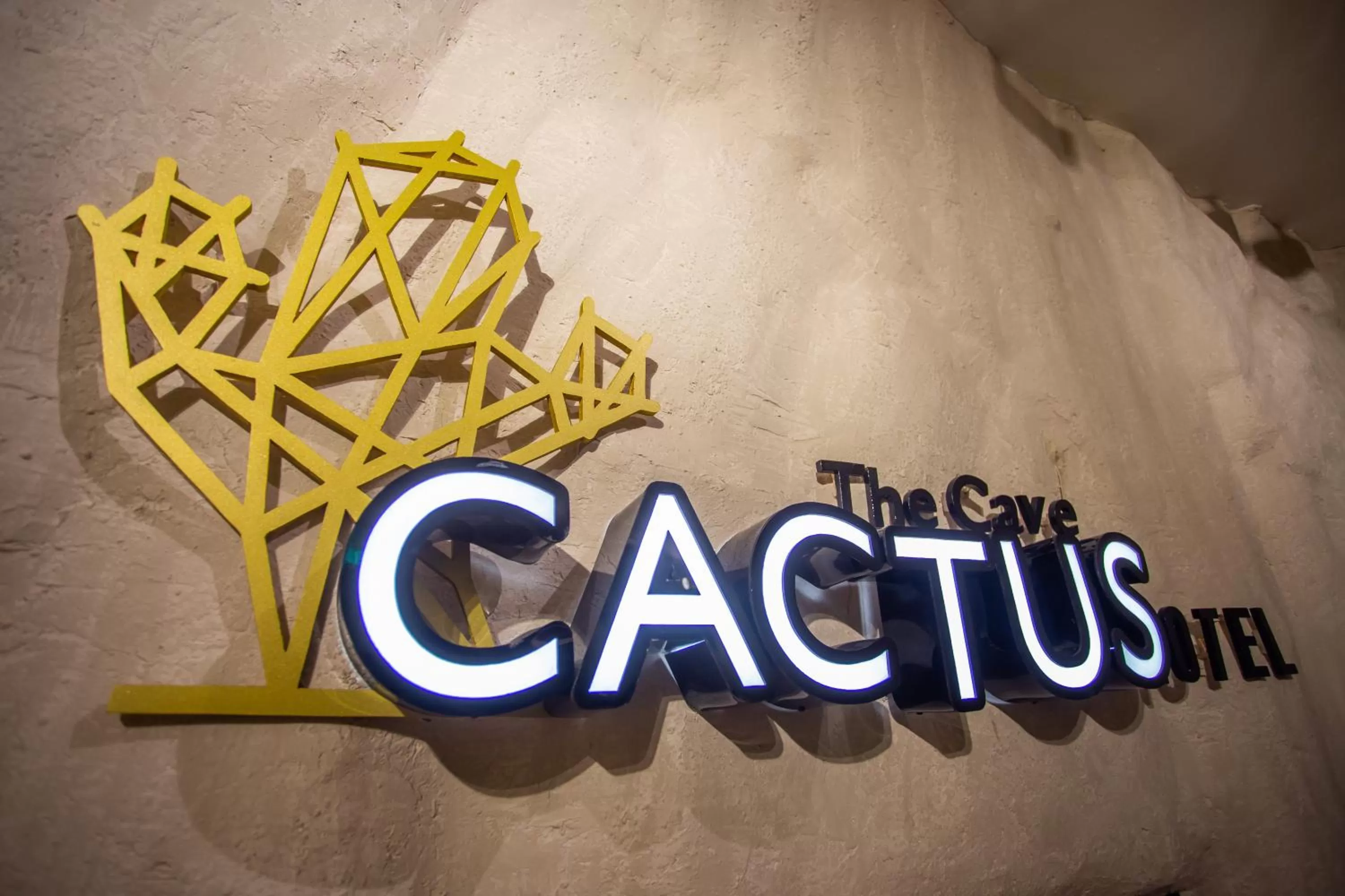 Property logo or sign in The Cave By Cactus Hotel Skudai