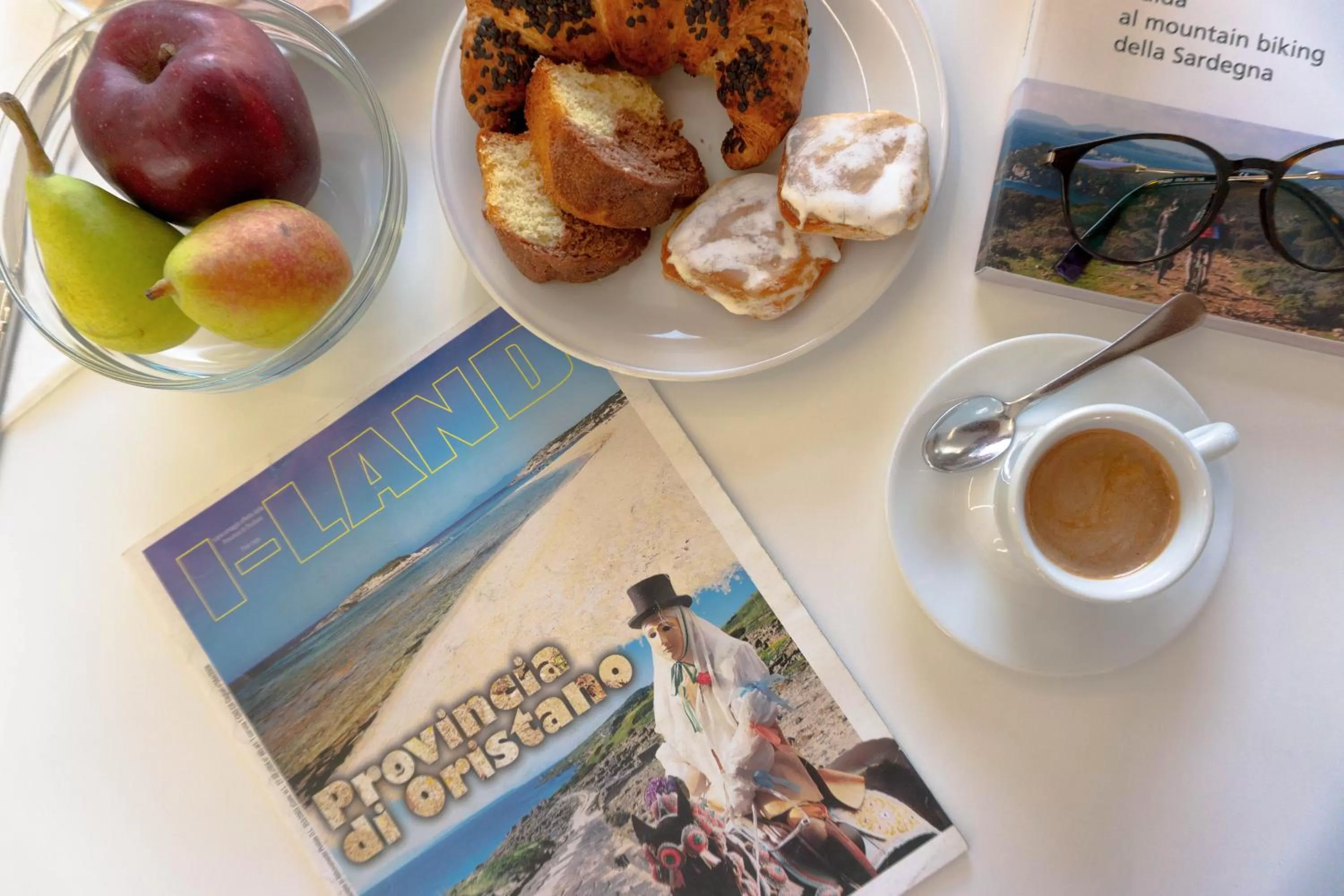 Food and drinks in Hotel Mistral