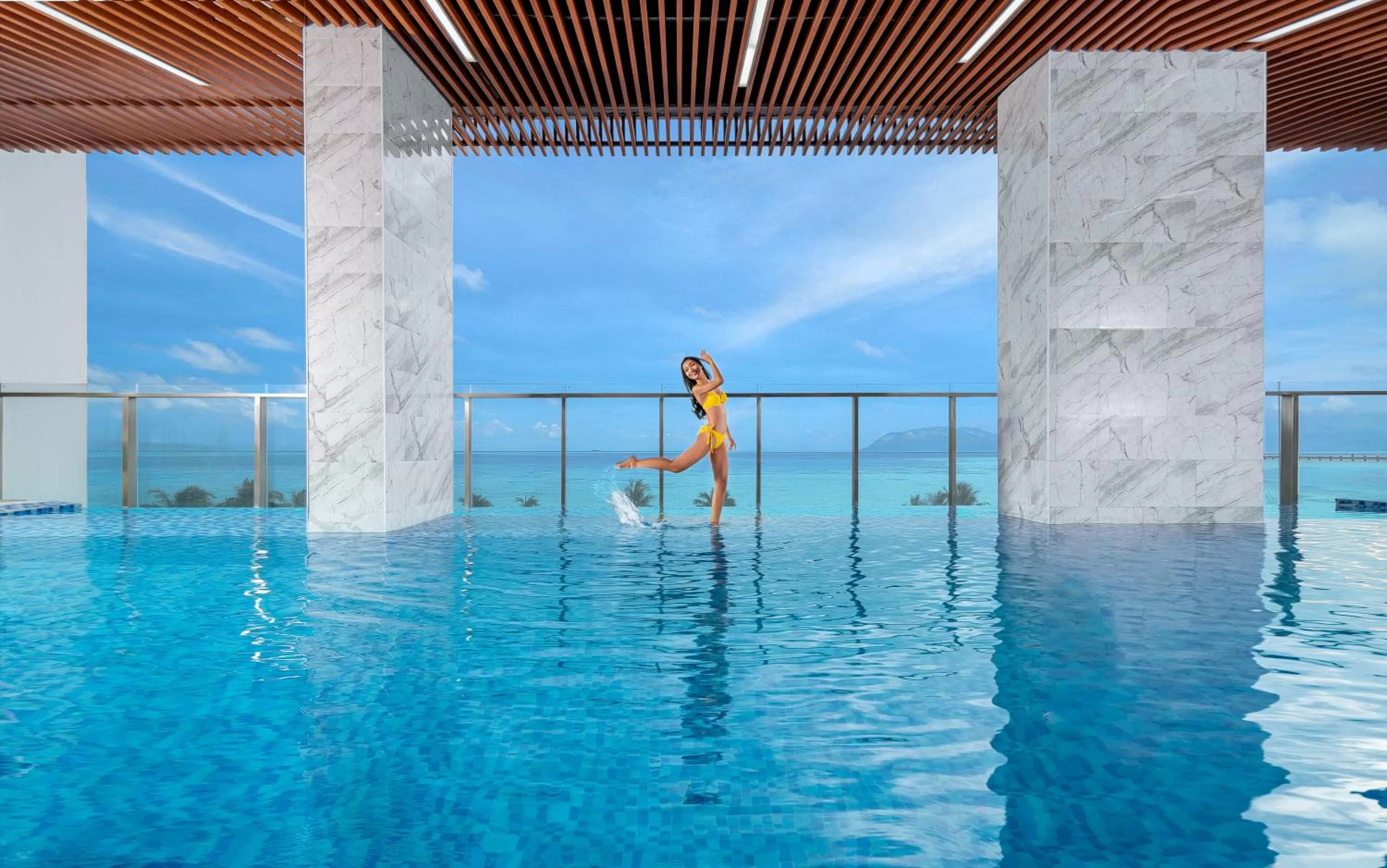 Sea view in Vesna Hotel