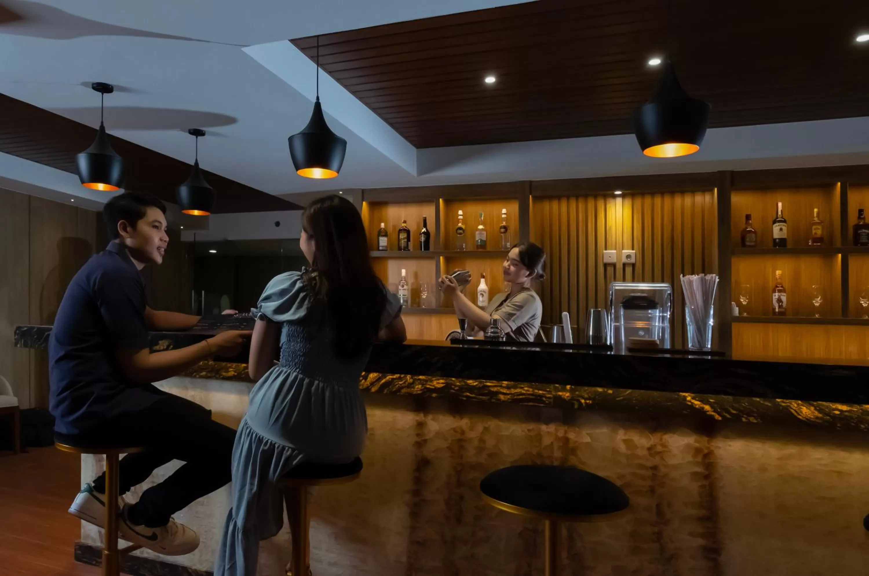 Lounge or bar in Dream of Aventus Hotel Kuta