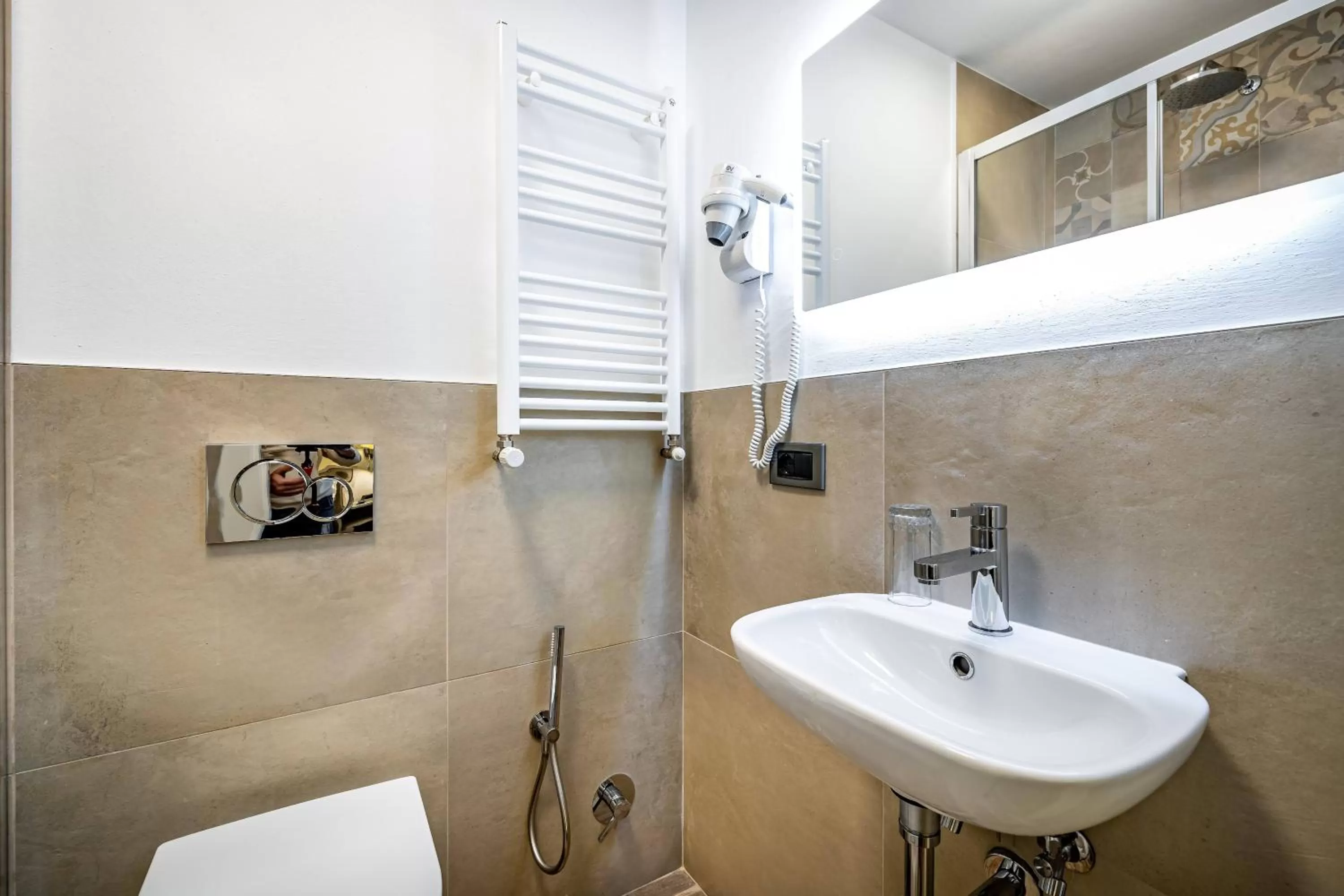 Shower in B&B Lorenzo de' Medici