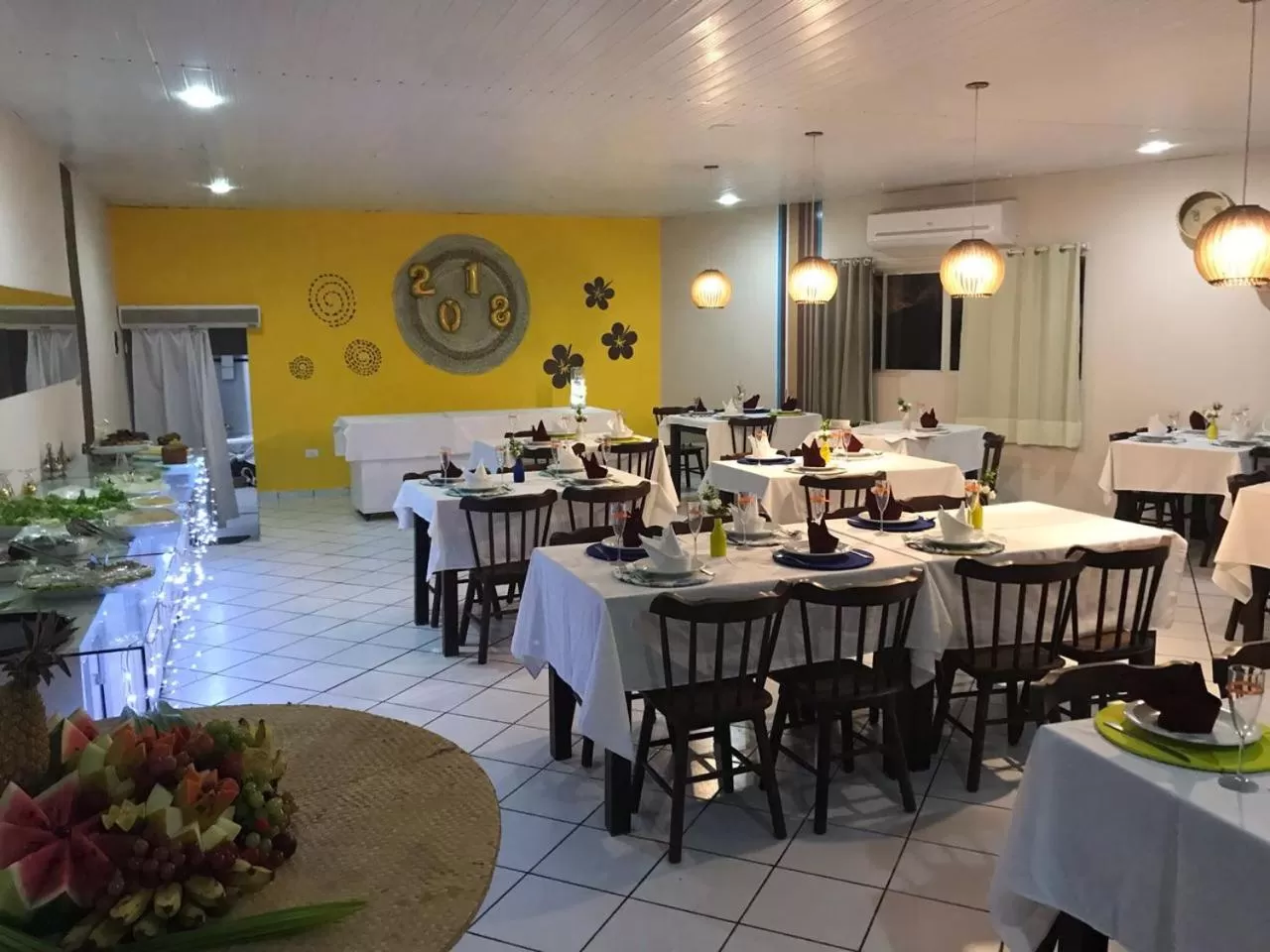 Restaurant/Places to Eat in Flat Apart Hotel Marinas Tamandaré