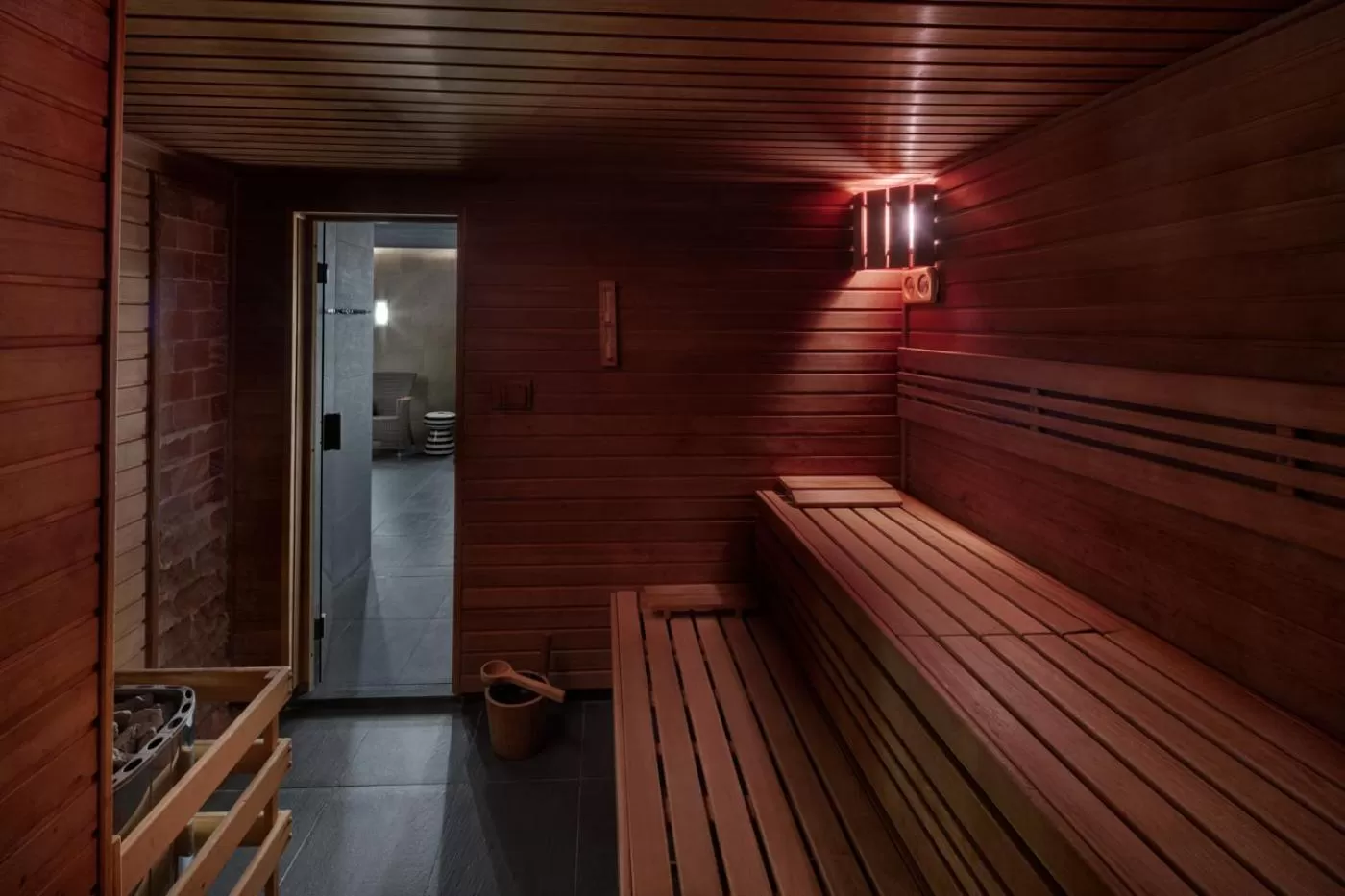 Sauna in Spa & Wellness Hotel Olympia Marienbad