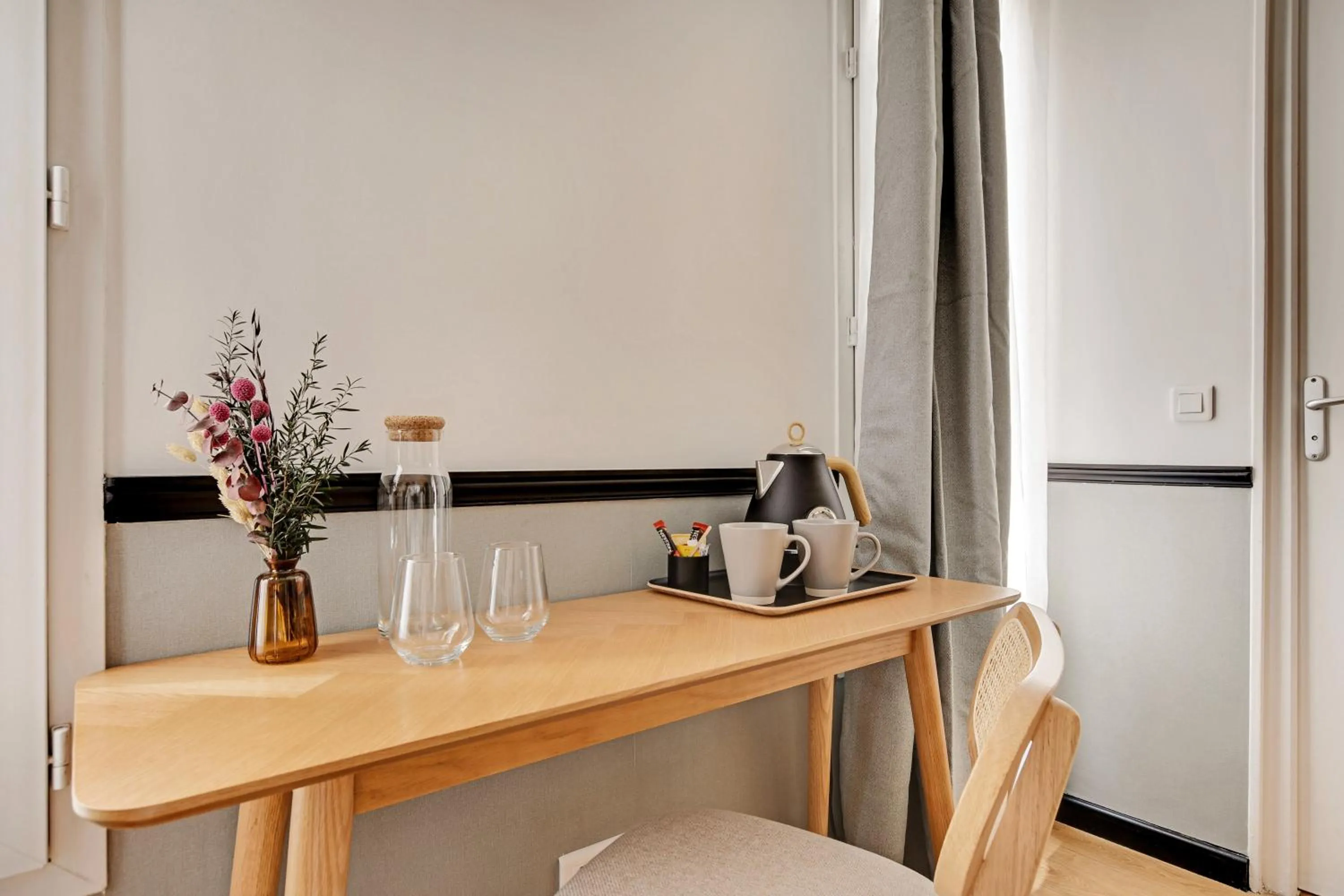 Coffee/tea facilities in Hotel Trema