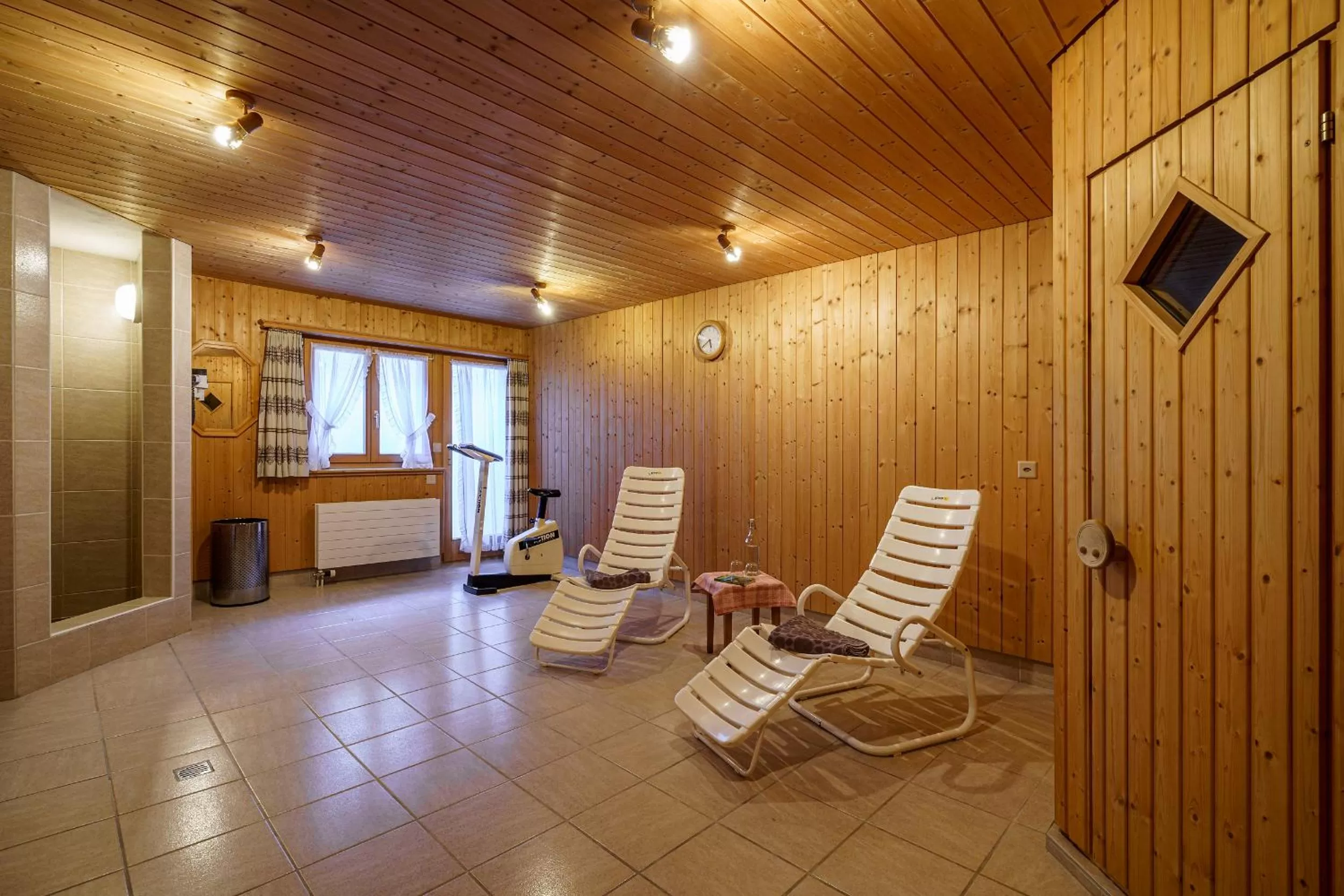 Sauna in Hotel Silvapina