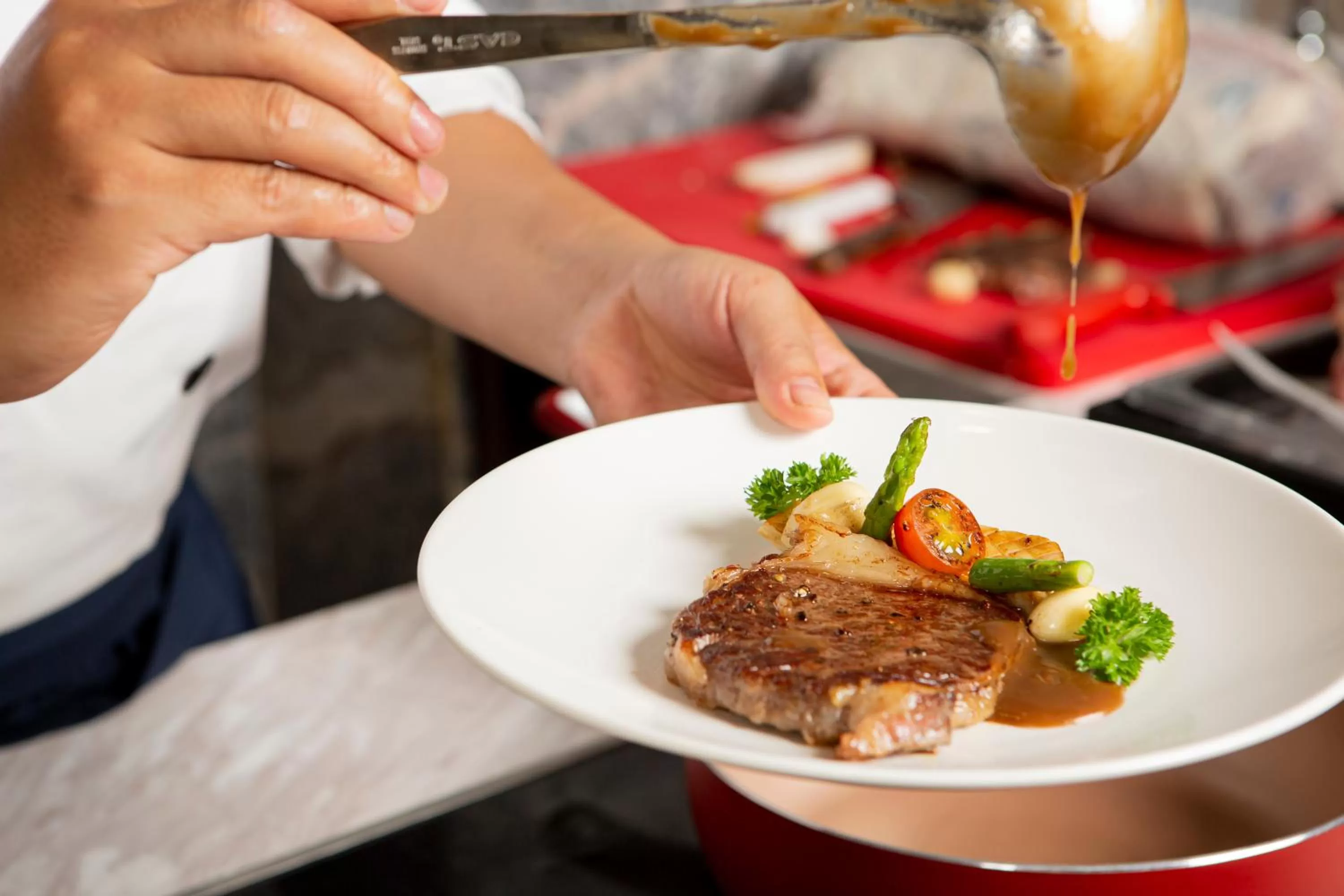 Food in D'Lecia Ha Long Hotel