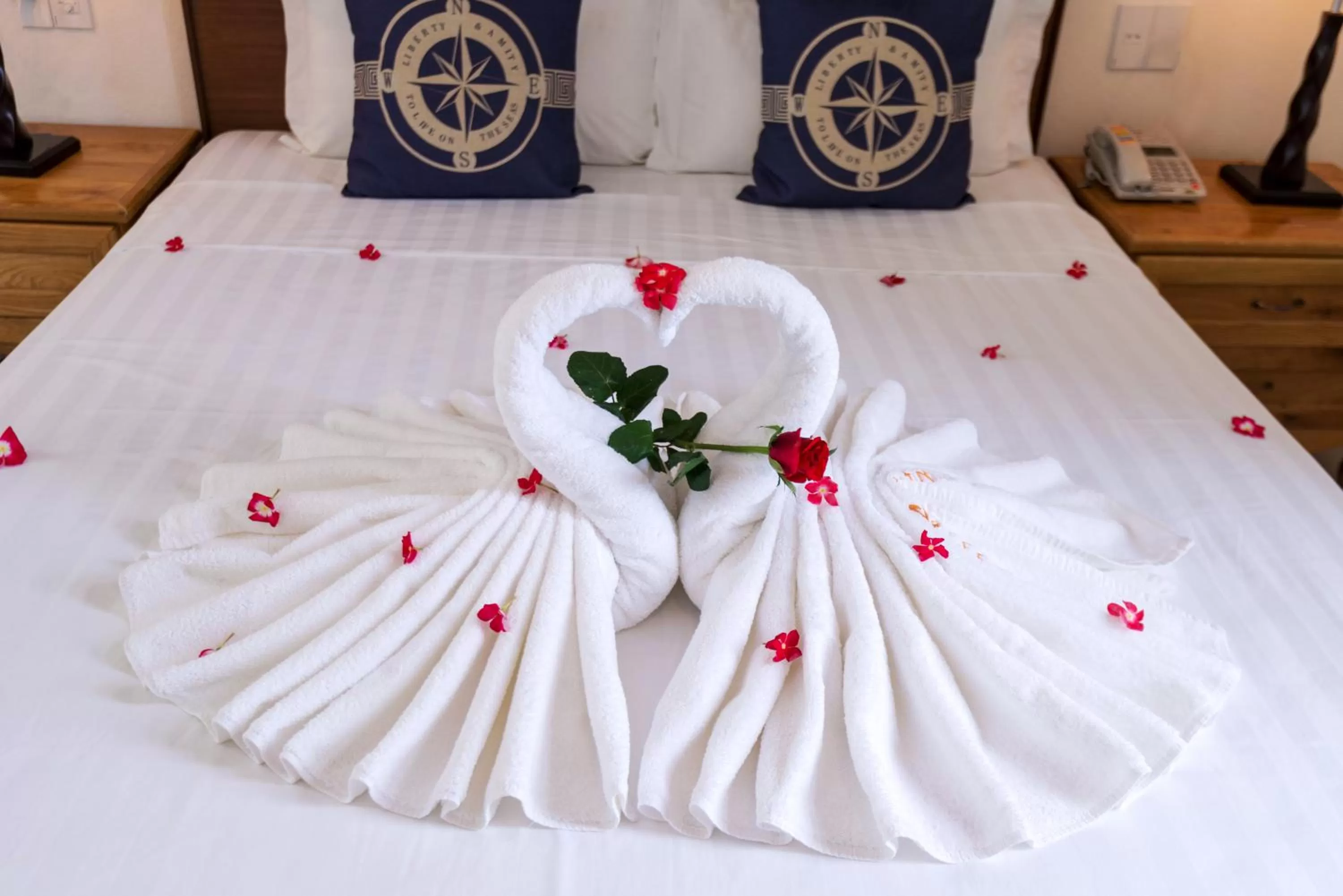 Bed in Santa Sea Villa