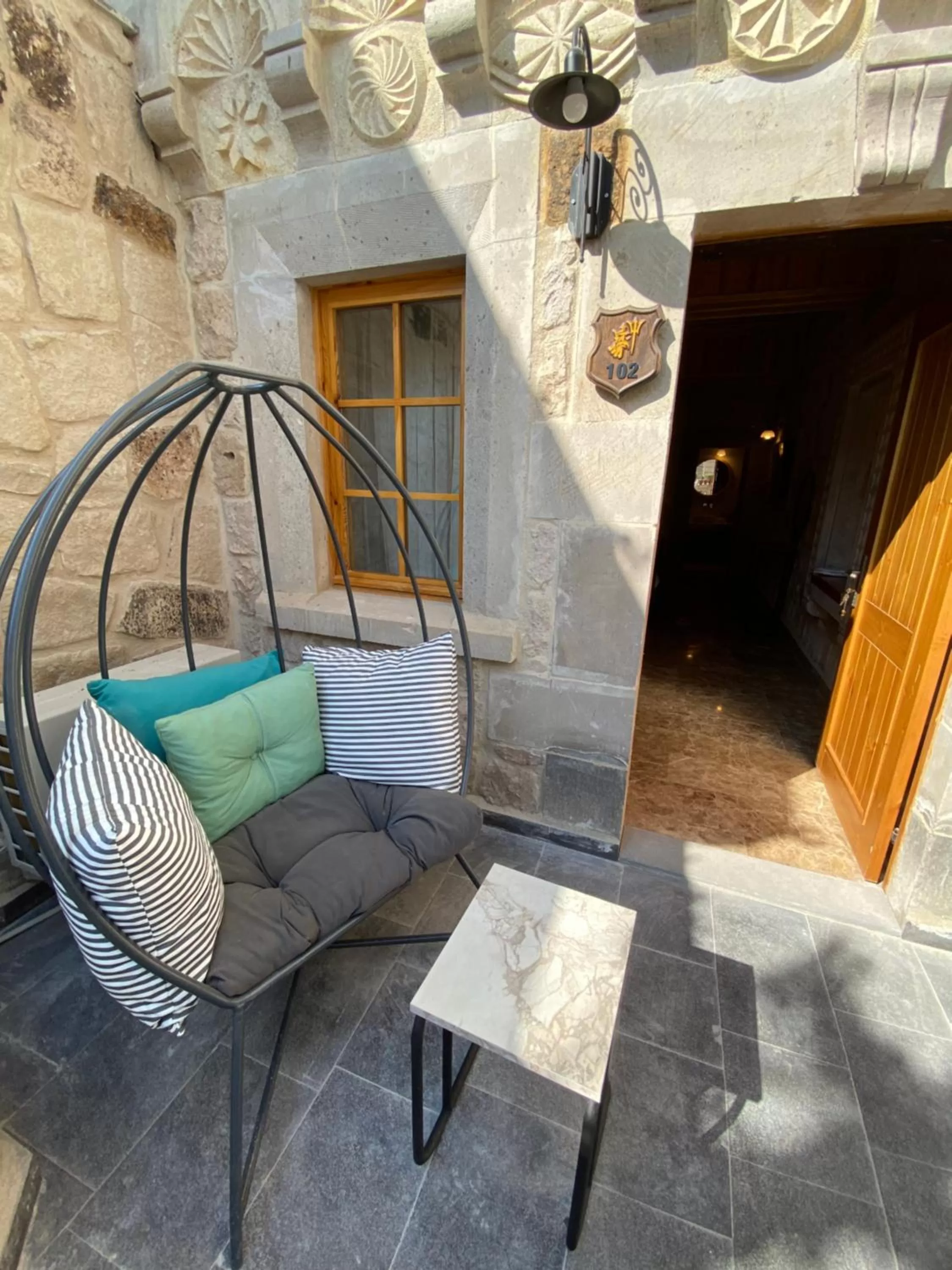 Balcony/Terrace in Cratus Stone Palace