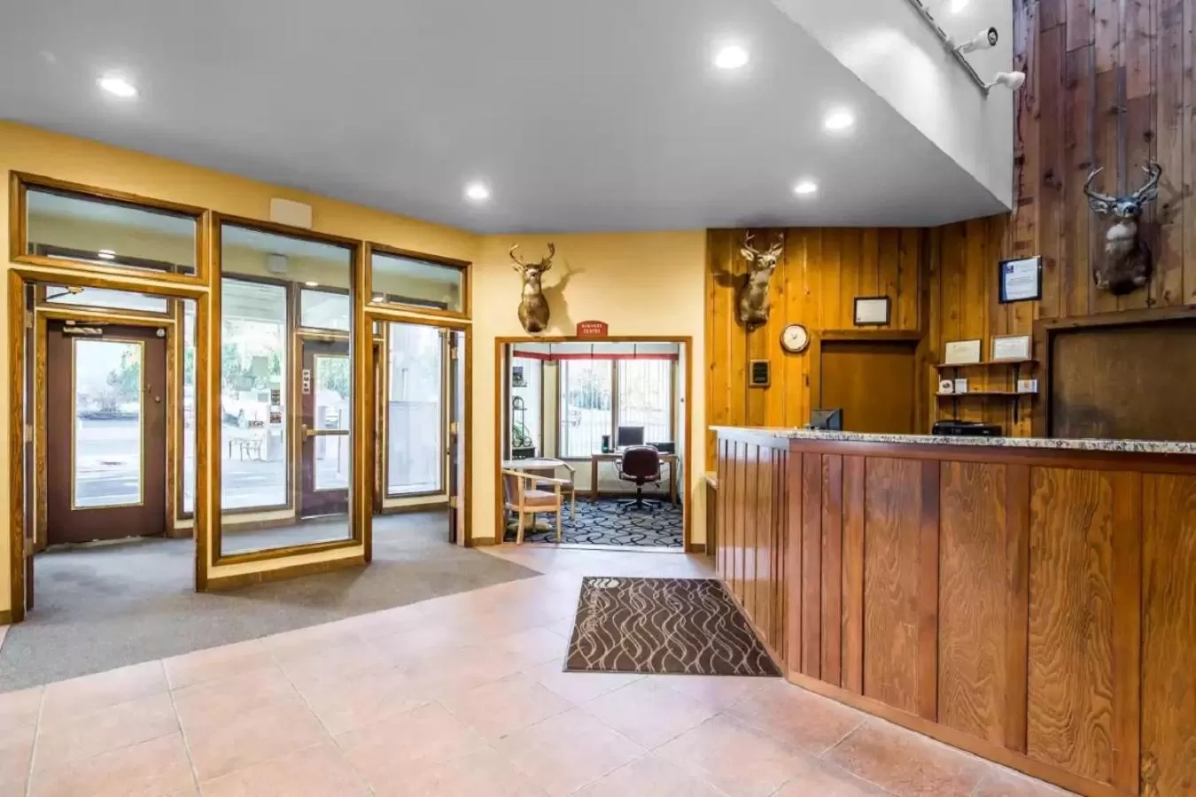 Lobby or reception in Quality Inn Kodiak