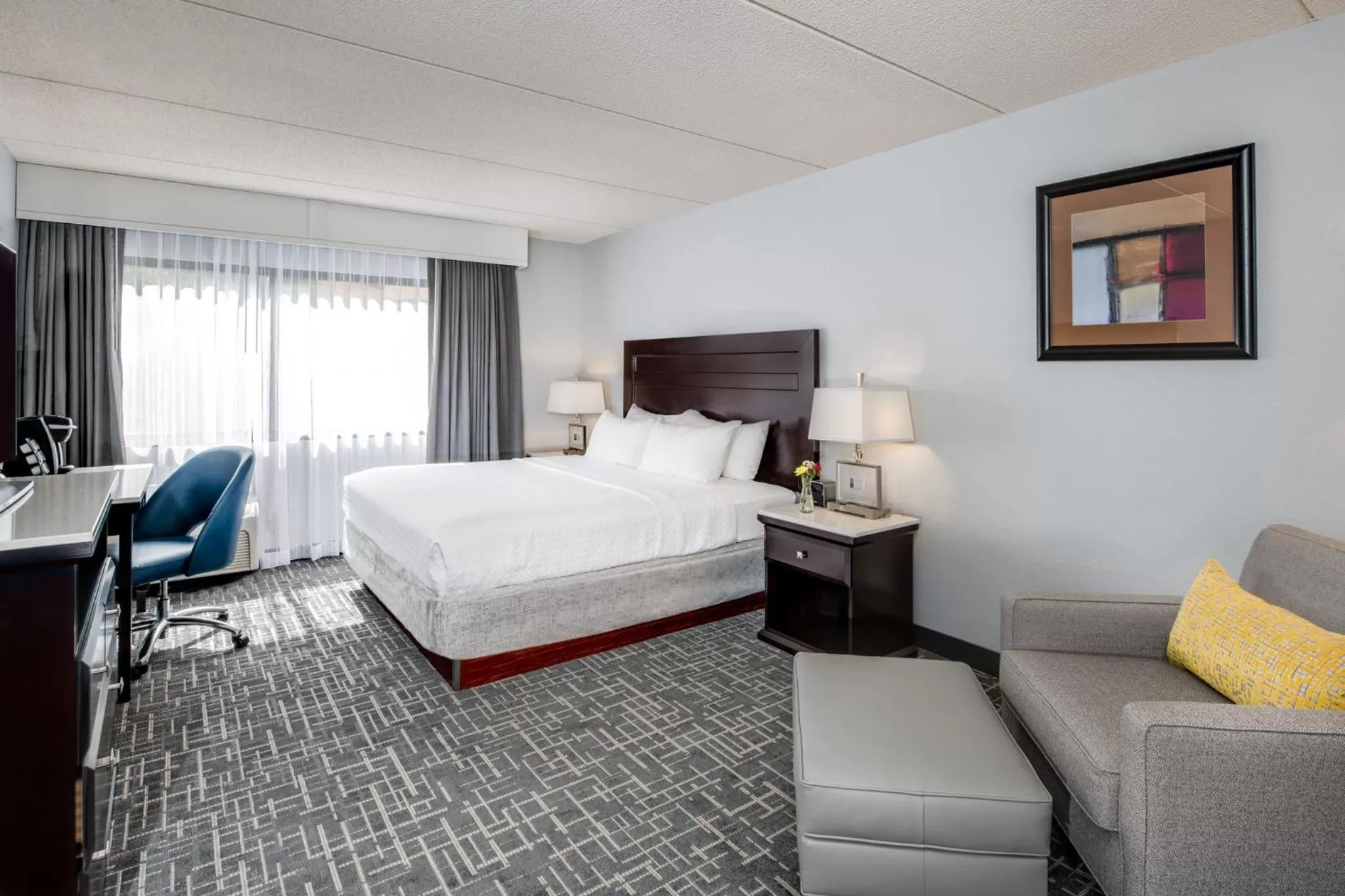 Photo of the whole room, Bed in Crowne Plaza Milwaukee South by IHG