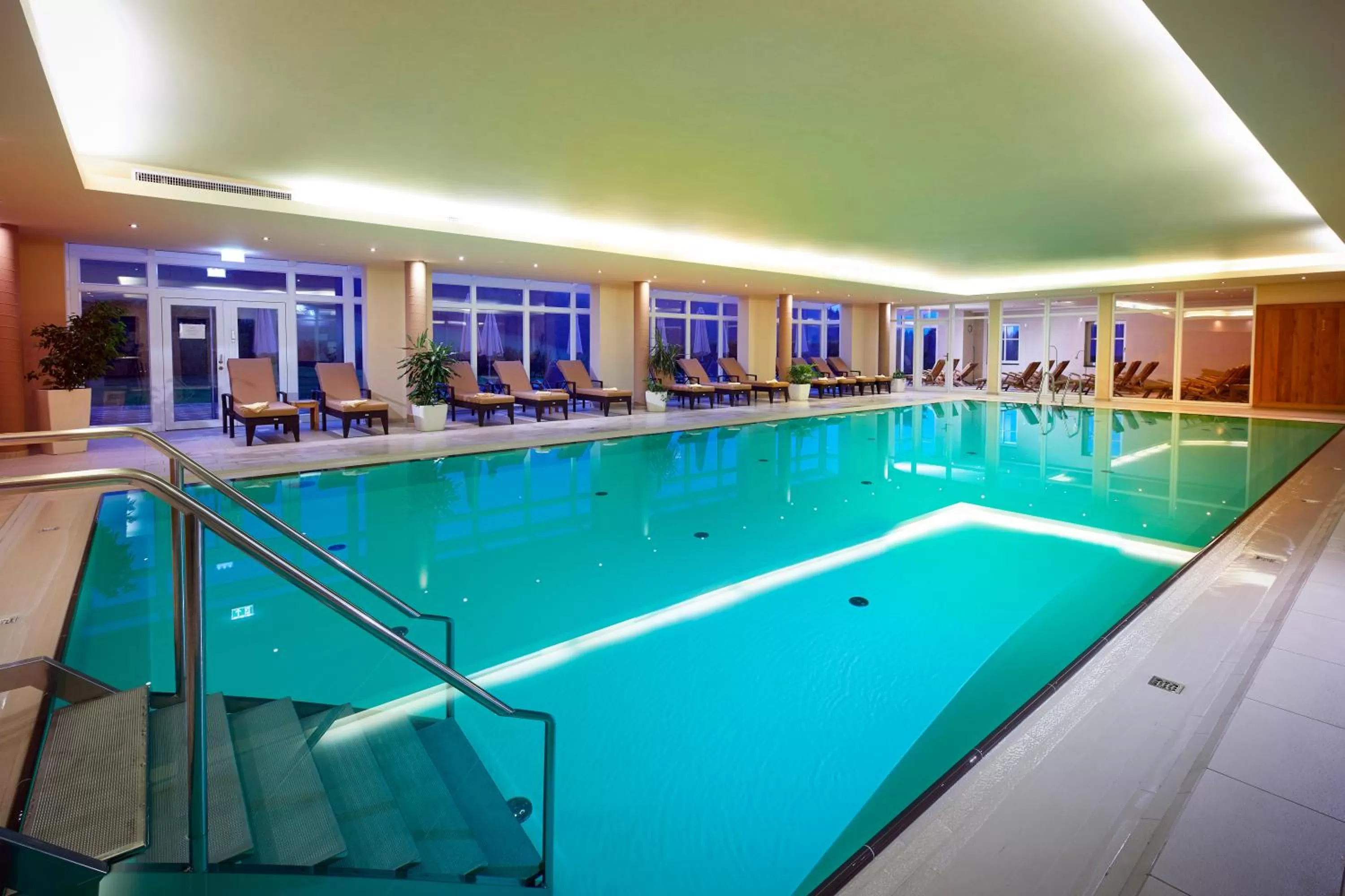 Swimming pool in Hotel Rimberg