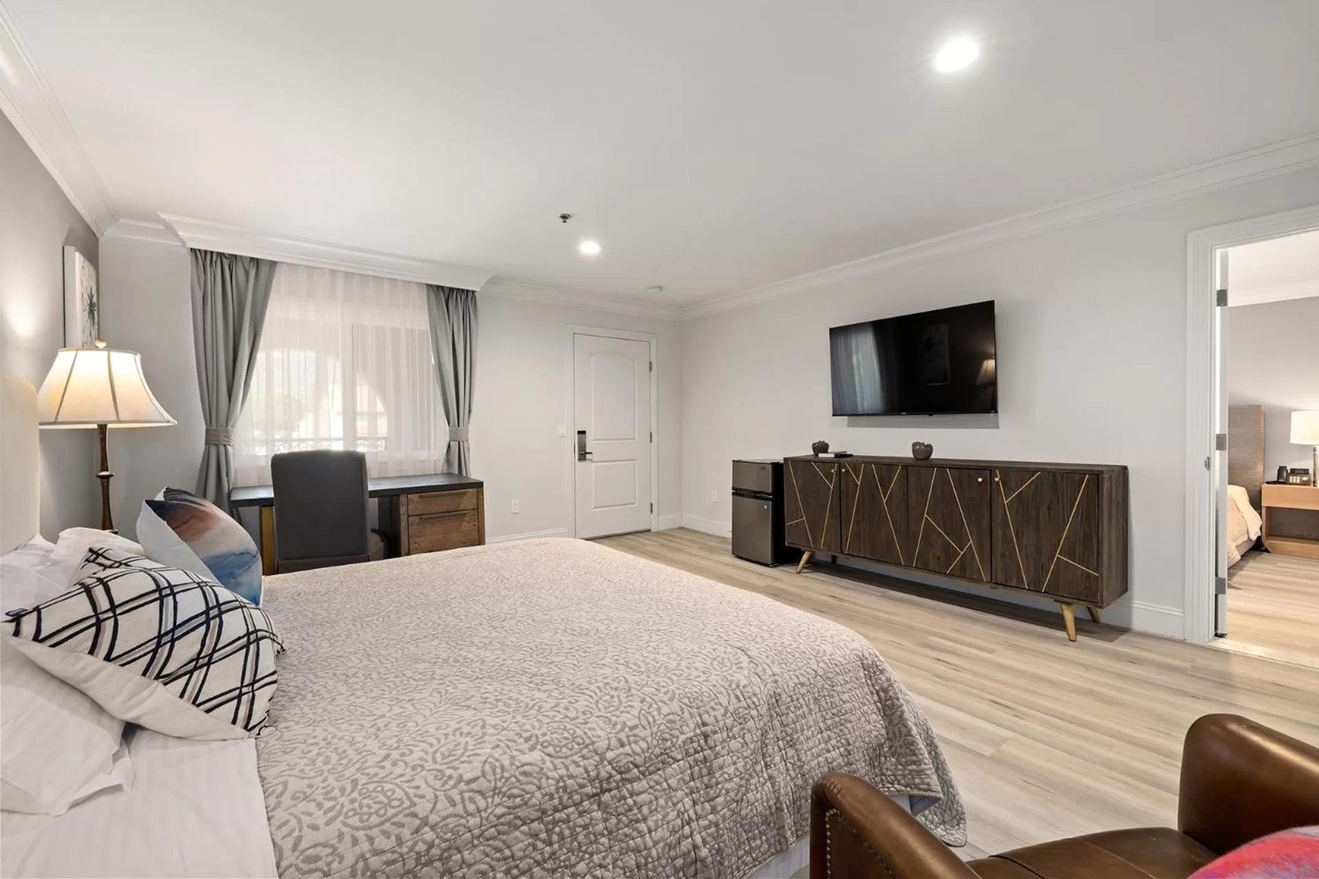 Bed in Hotel Huntington