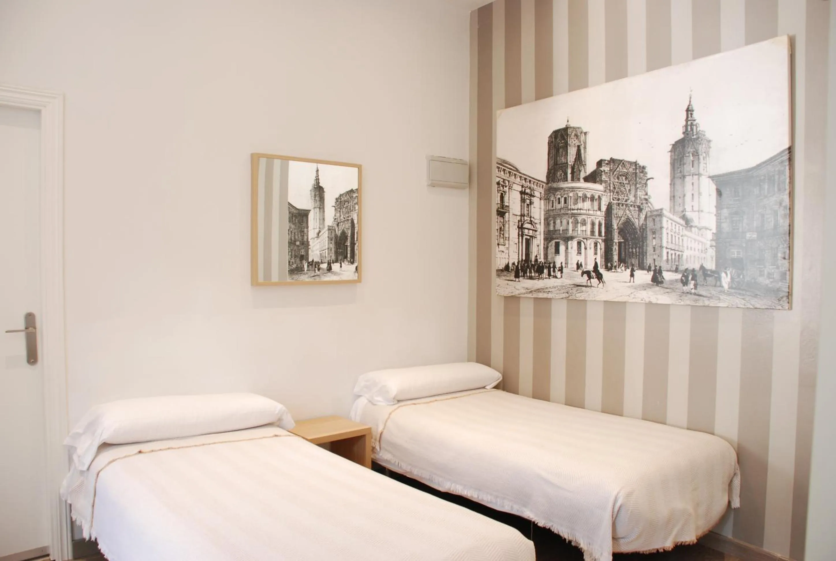 Bed in Hotel San Lorenzo Boutique Plaza