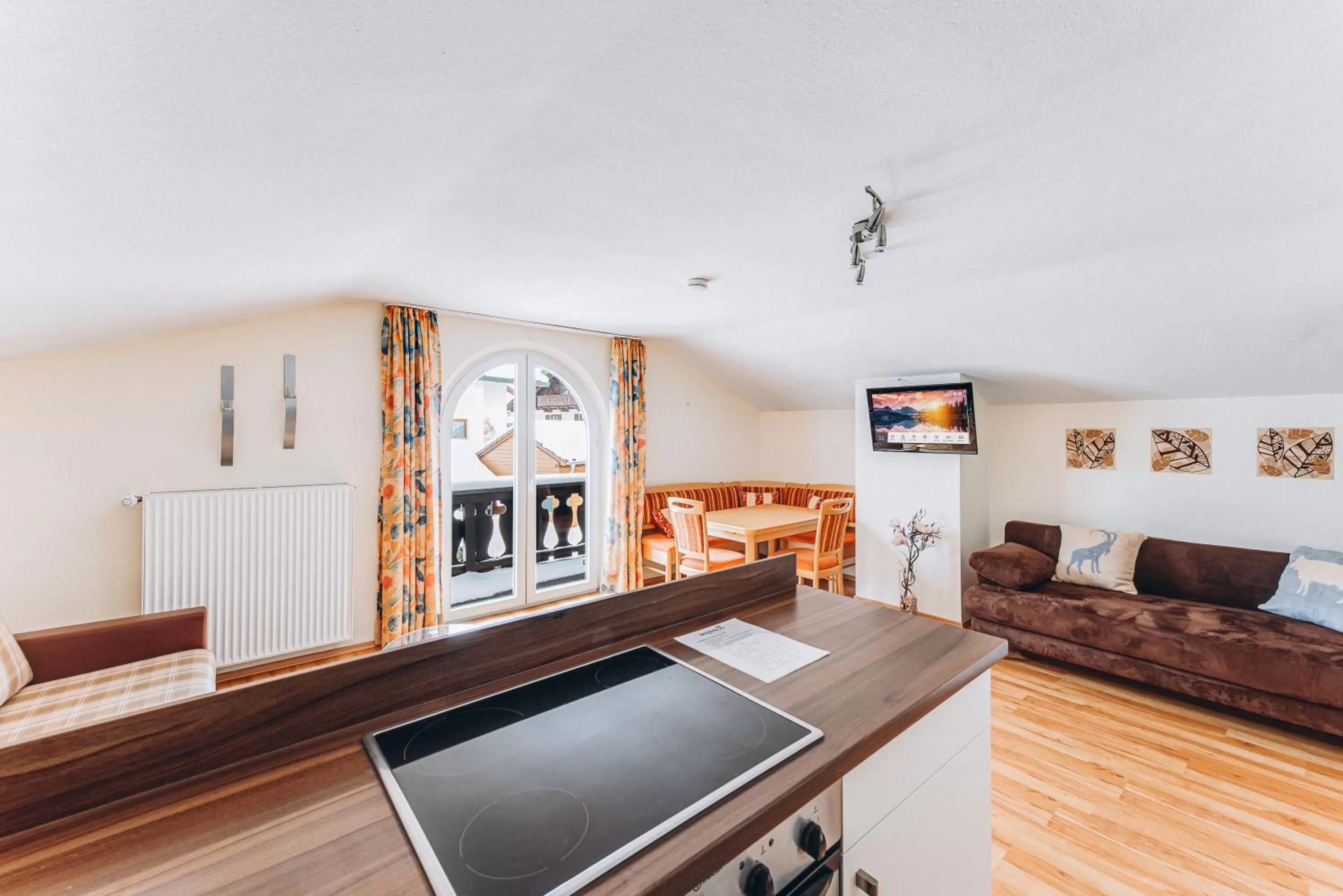 Living room in Weidegg - Hotel Garni