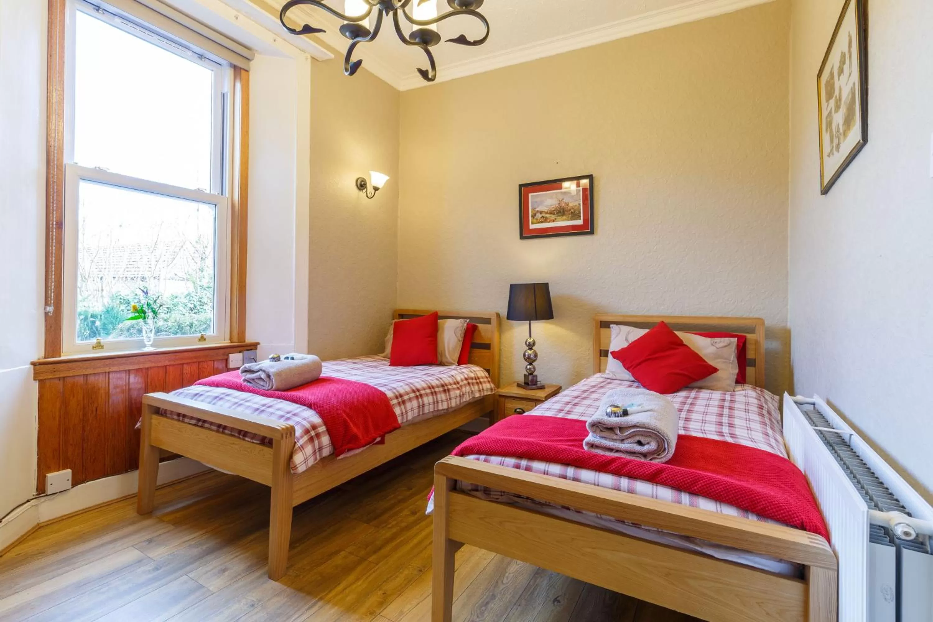 Bed in Castle Walk Bed & Breakfast