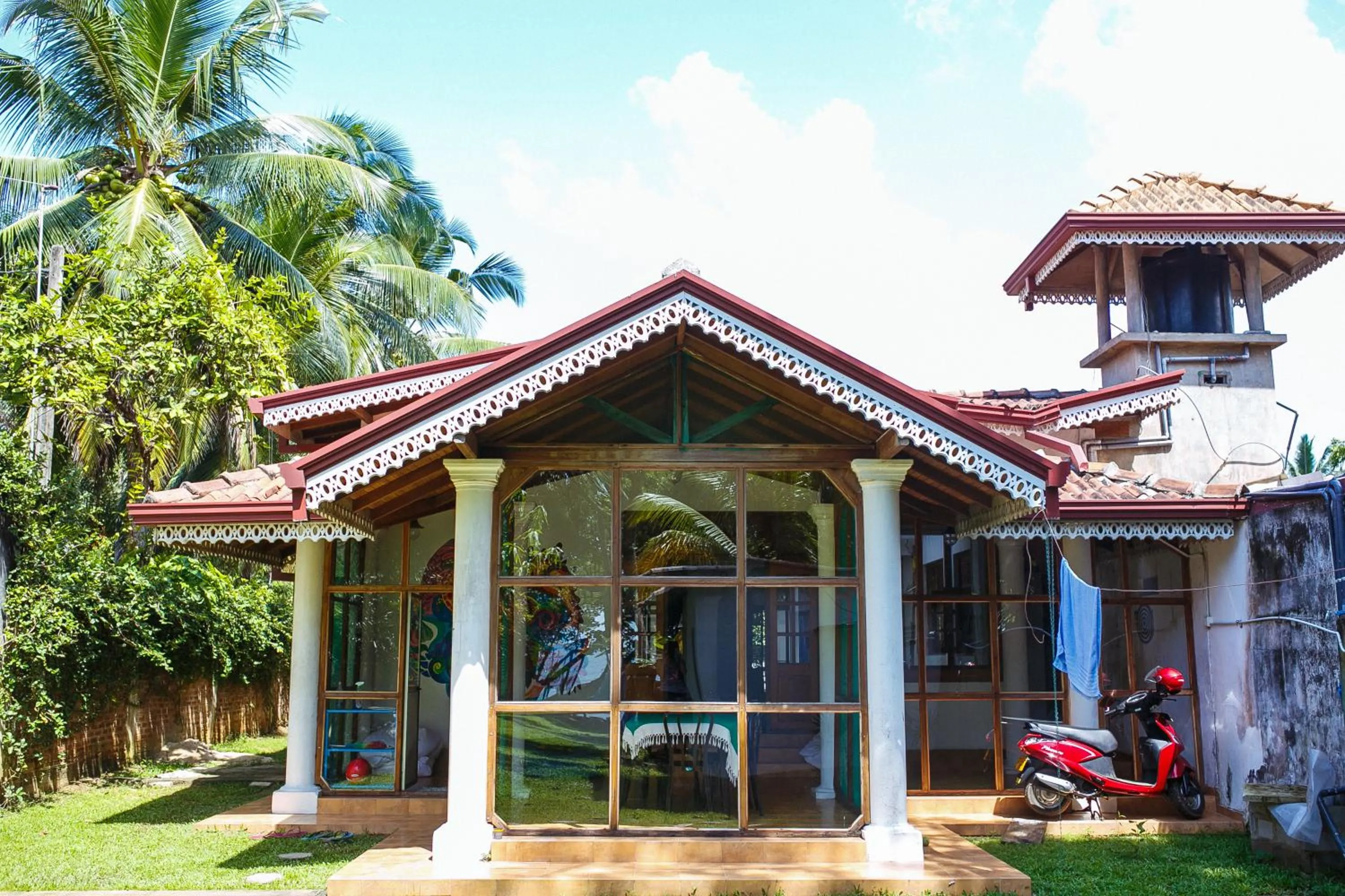 Facade/entrance in Hostel First @ Colombo Airport