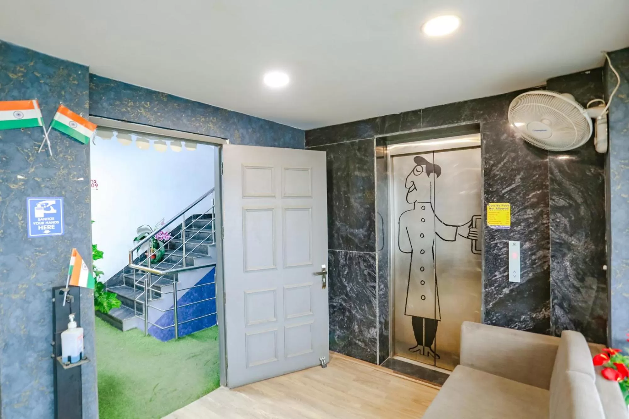 Lobby or reception in Via Blusky