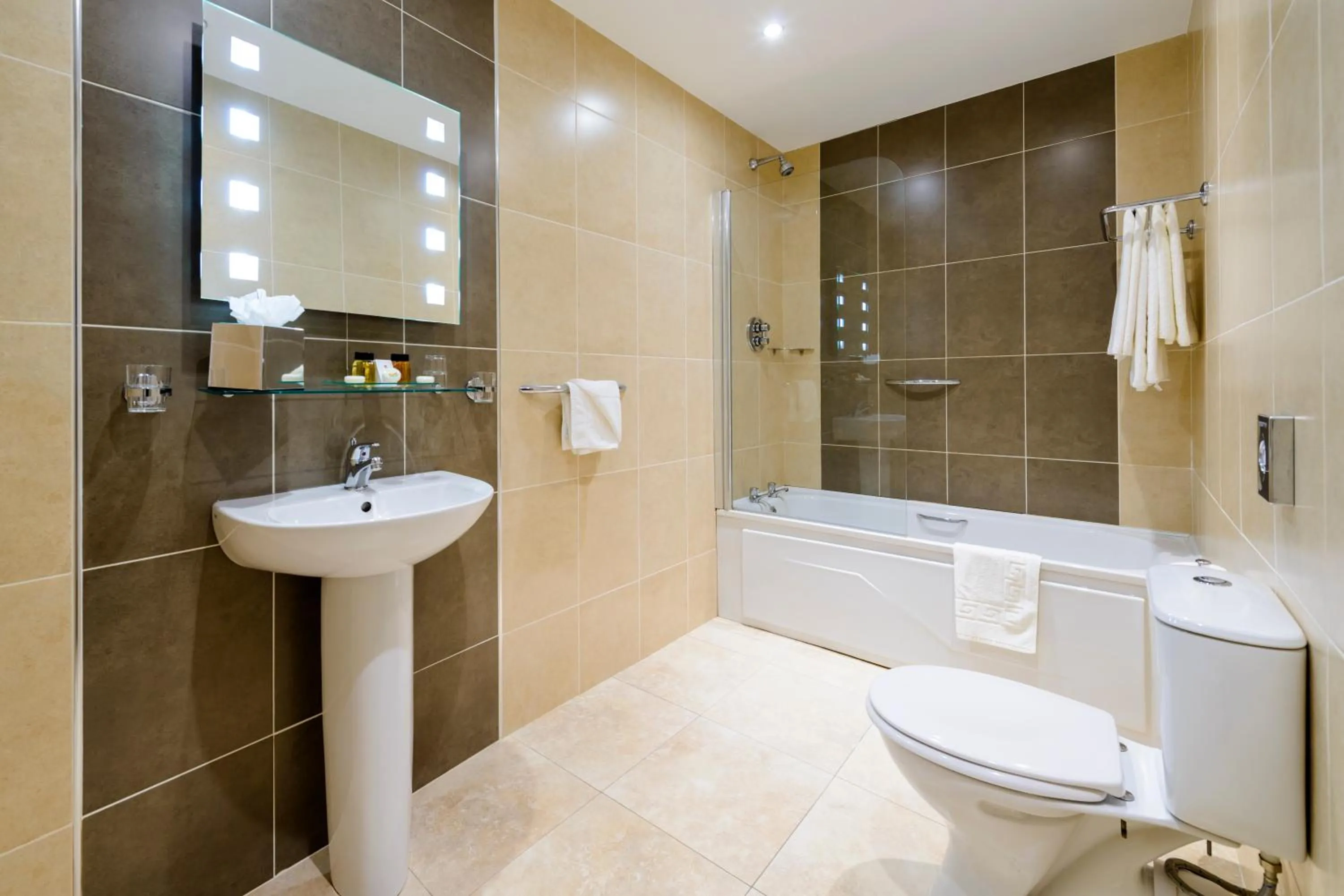 Bathroom in Scott's Hotel