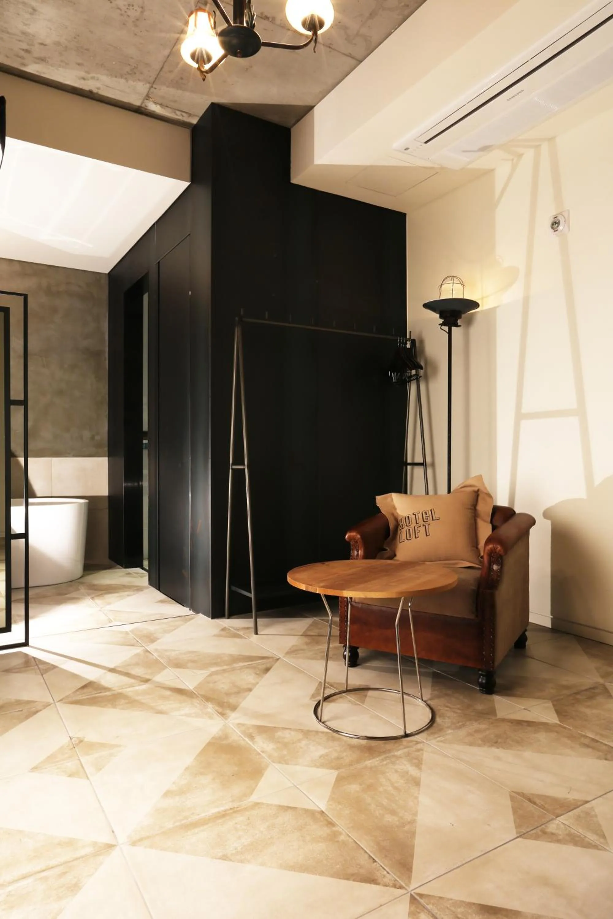 Seating area in Boutique Hotel Loft